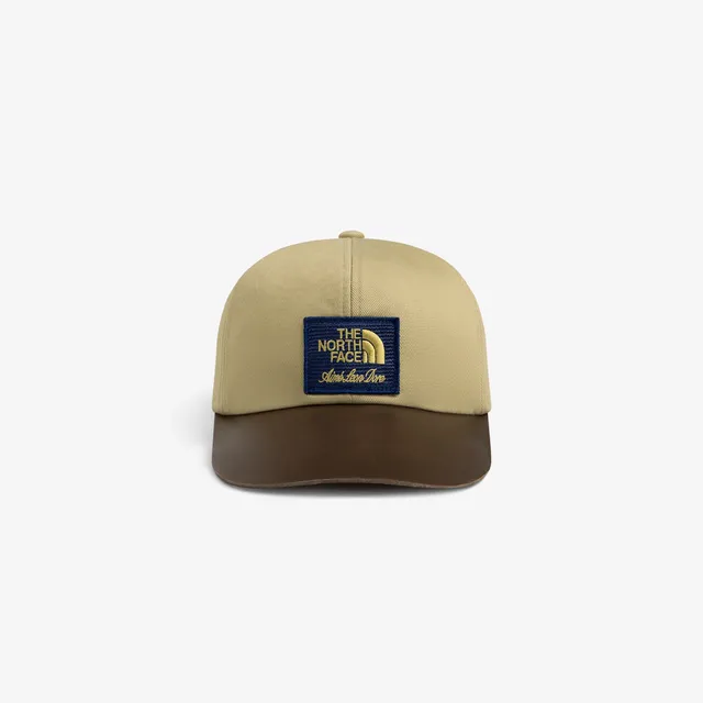 aim-leon-dore-ald-the-north-face-leather-brim-logo-hat image 1