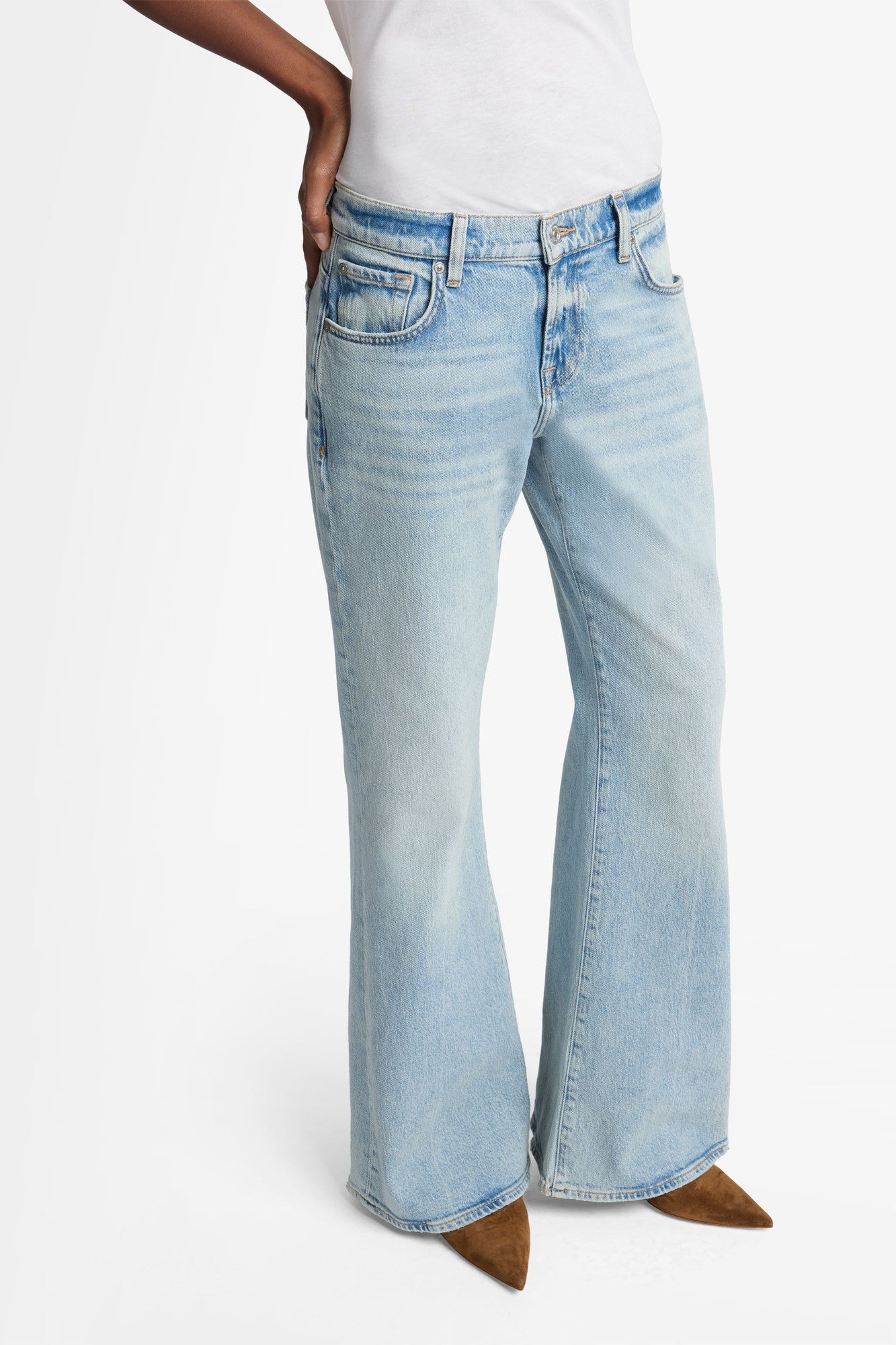 7-for-all-mankind-spencer-flare-wide-leg-jeans-damen-mankind-ode-to-mittelblau image 8