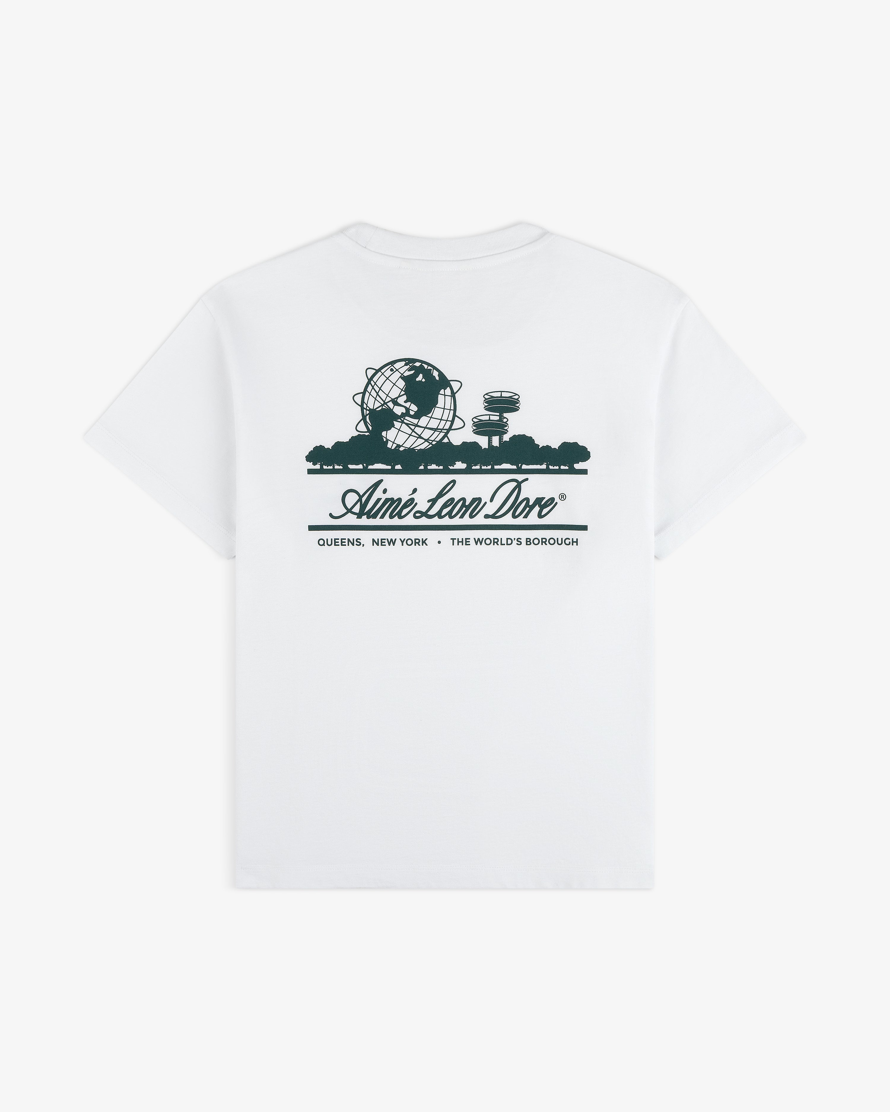 aim-leon-dore-cropped-unisphere-tee-t-shirt-wei-aloe-blend-boxy image 2