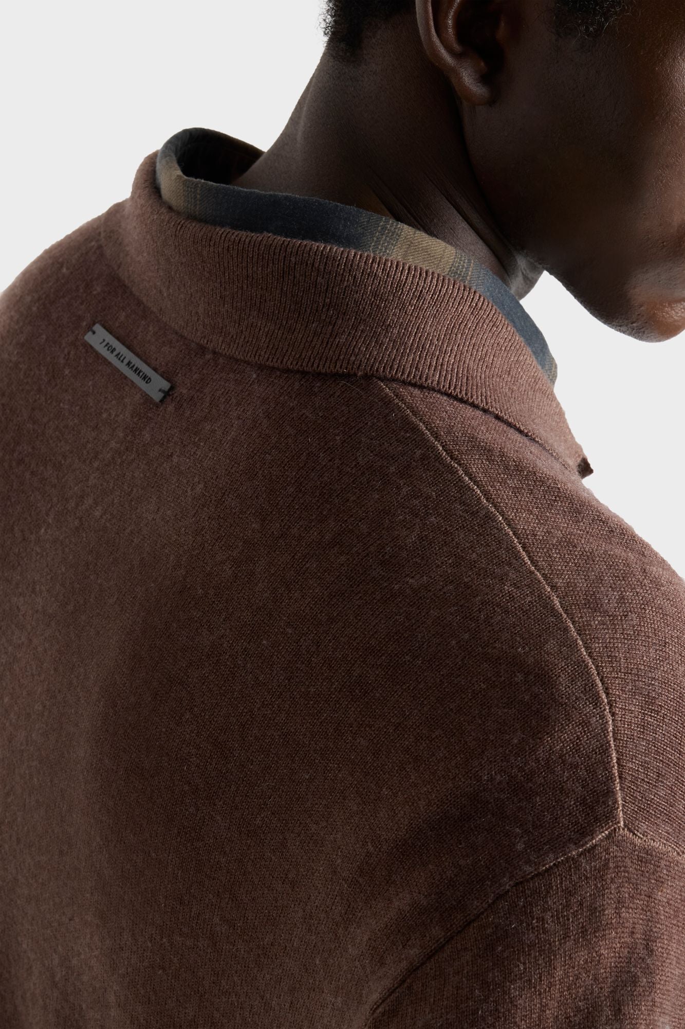 7-for-all-mankind-long-sleeve-polo-wool-espresso-herren-cashmere image 4