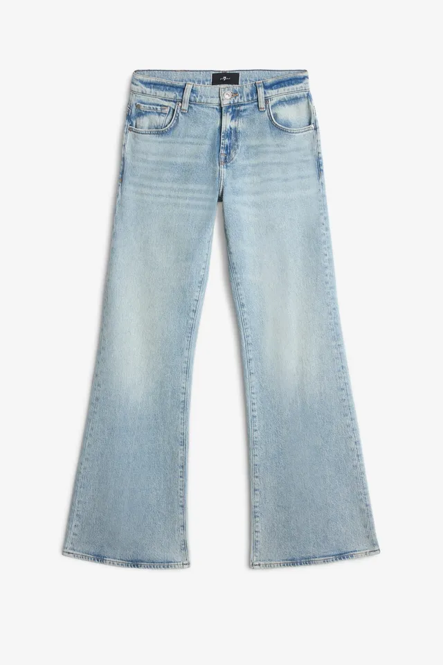 7-for-all-mankind-spencer-flare-wide-leg-jeans-damen-mankind-ode-to-mittelblau image 1