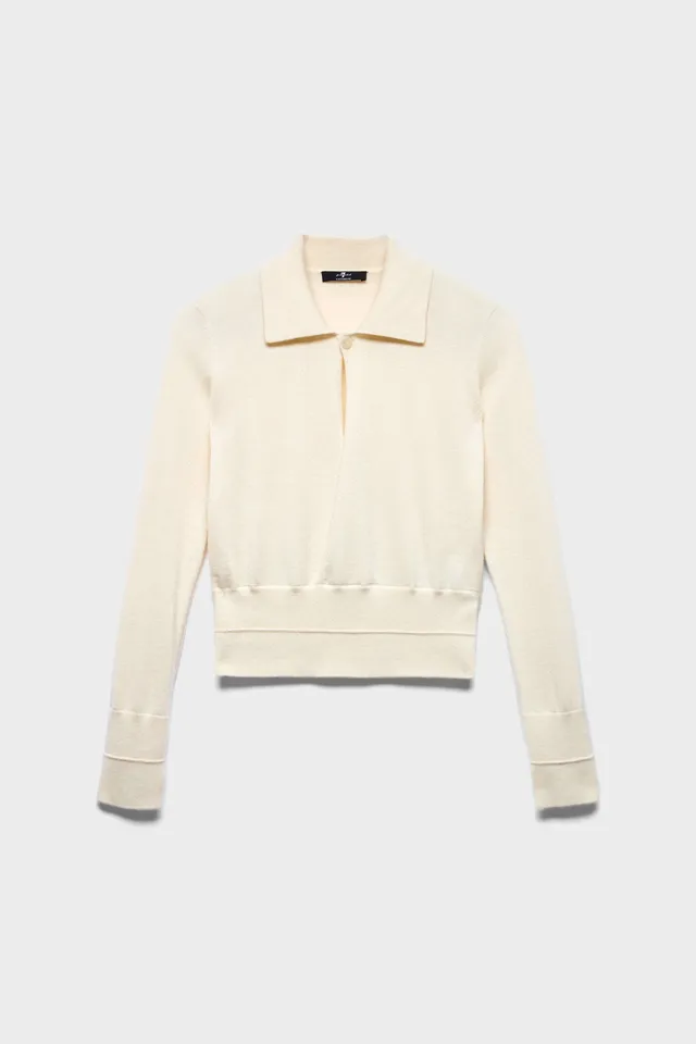 7-for-all-mankind-double-rib-polo-sweater-in-cashmere-white-wickelpullover image 1