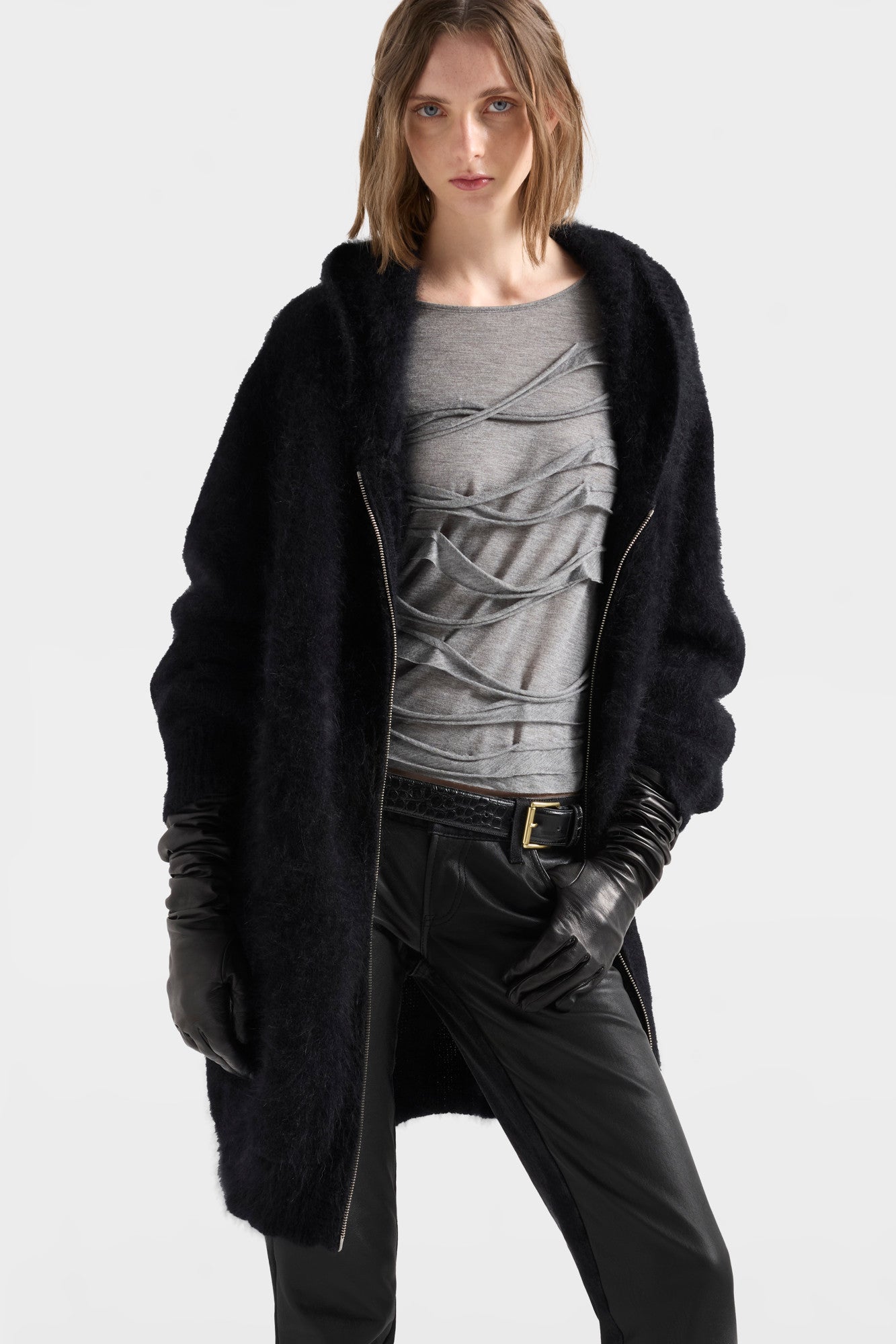 7-for-all-mankind-fuzzy-zip-hoodie-alpaka-blend-sable image 3