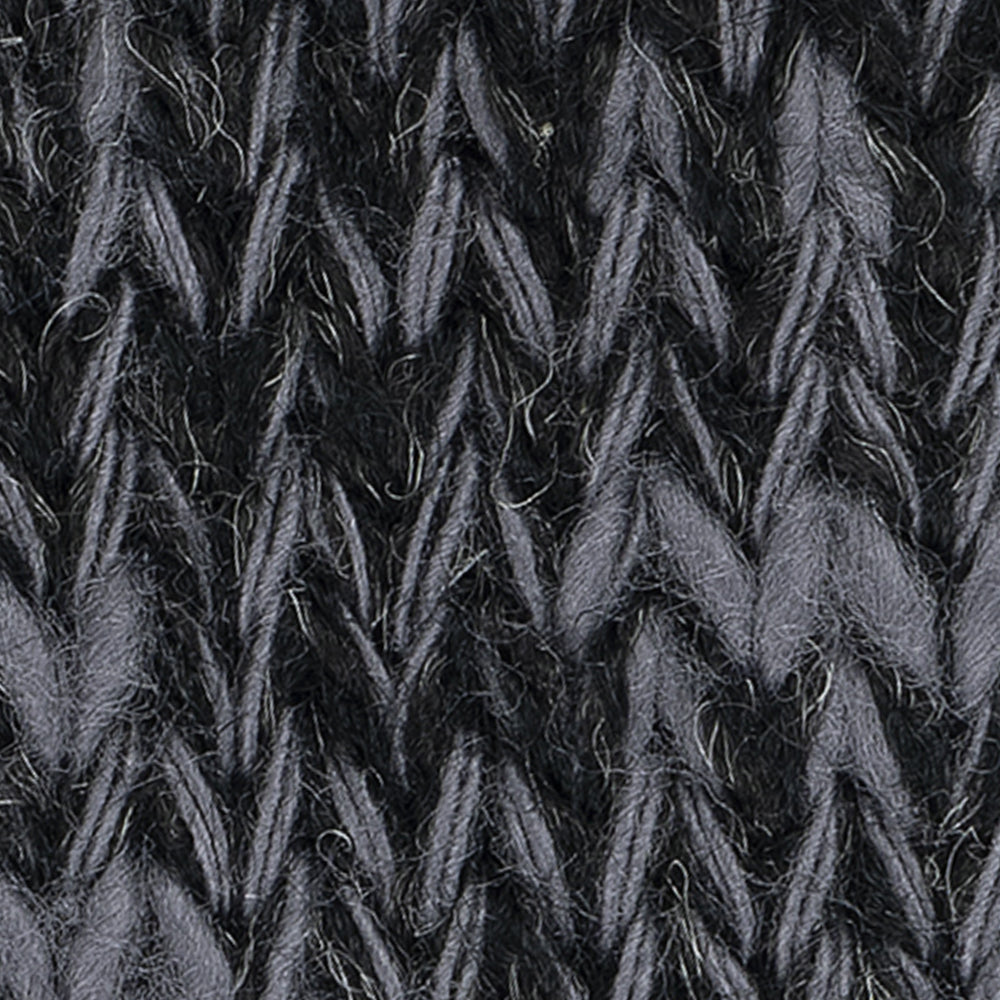 aim-leon-dore-cable-knit-hiking-sock-grey image 5