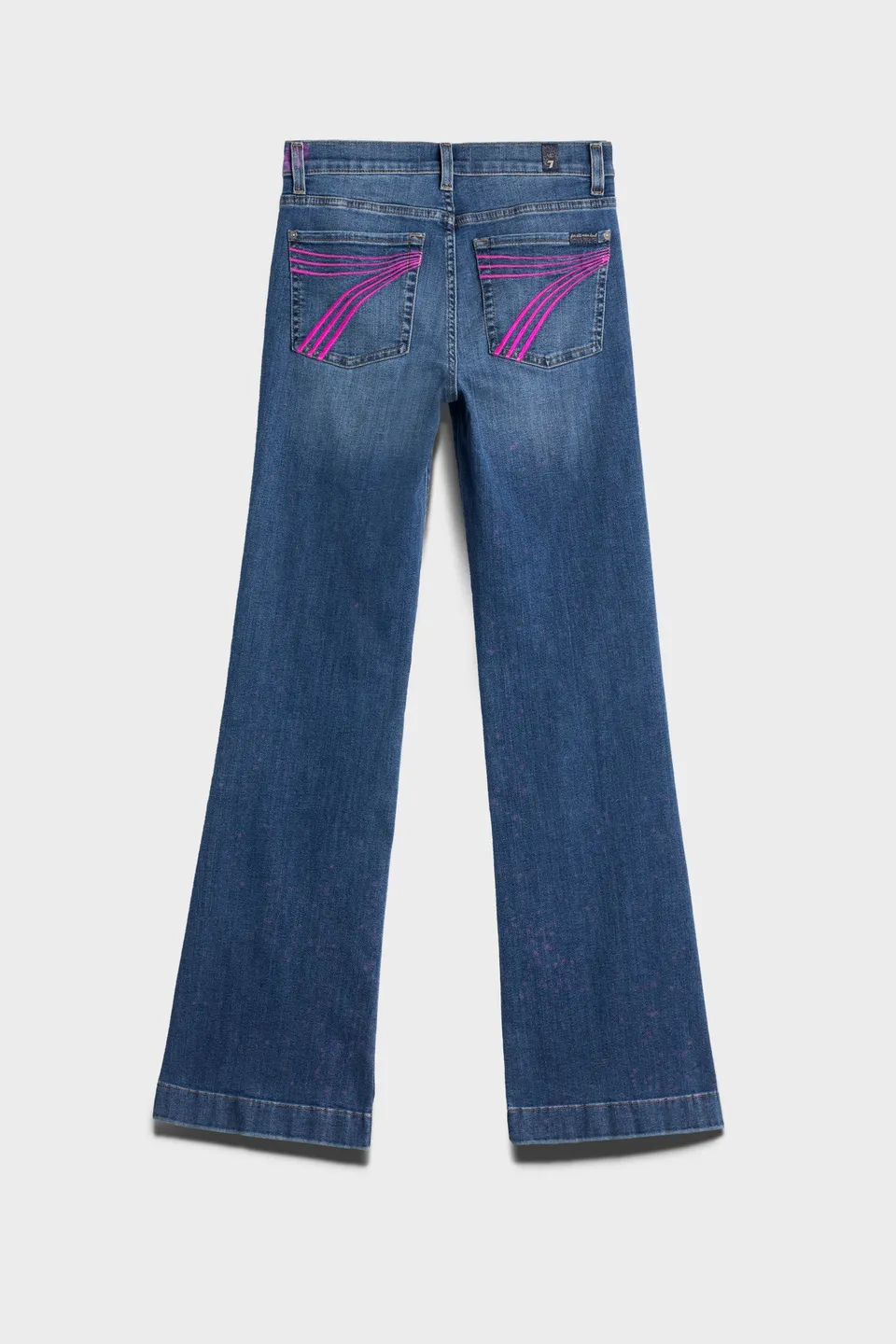 7-for-all-mankind-tailorless-dojo-flare-jeans-denim-rosie-damen image 1