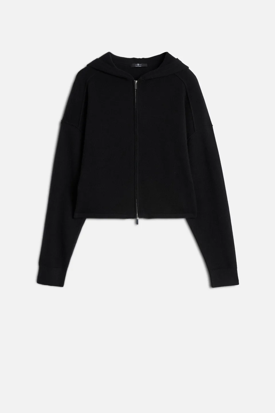 7-for-all-mankind-cashmere-zipper-hoodie-coal-damen-100-kaschmir image 1