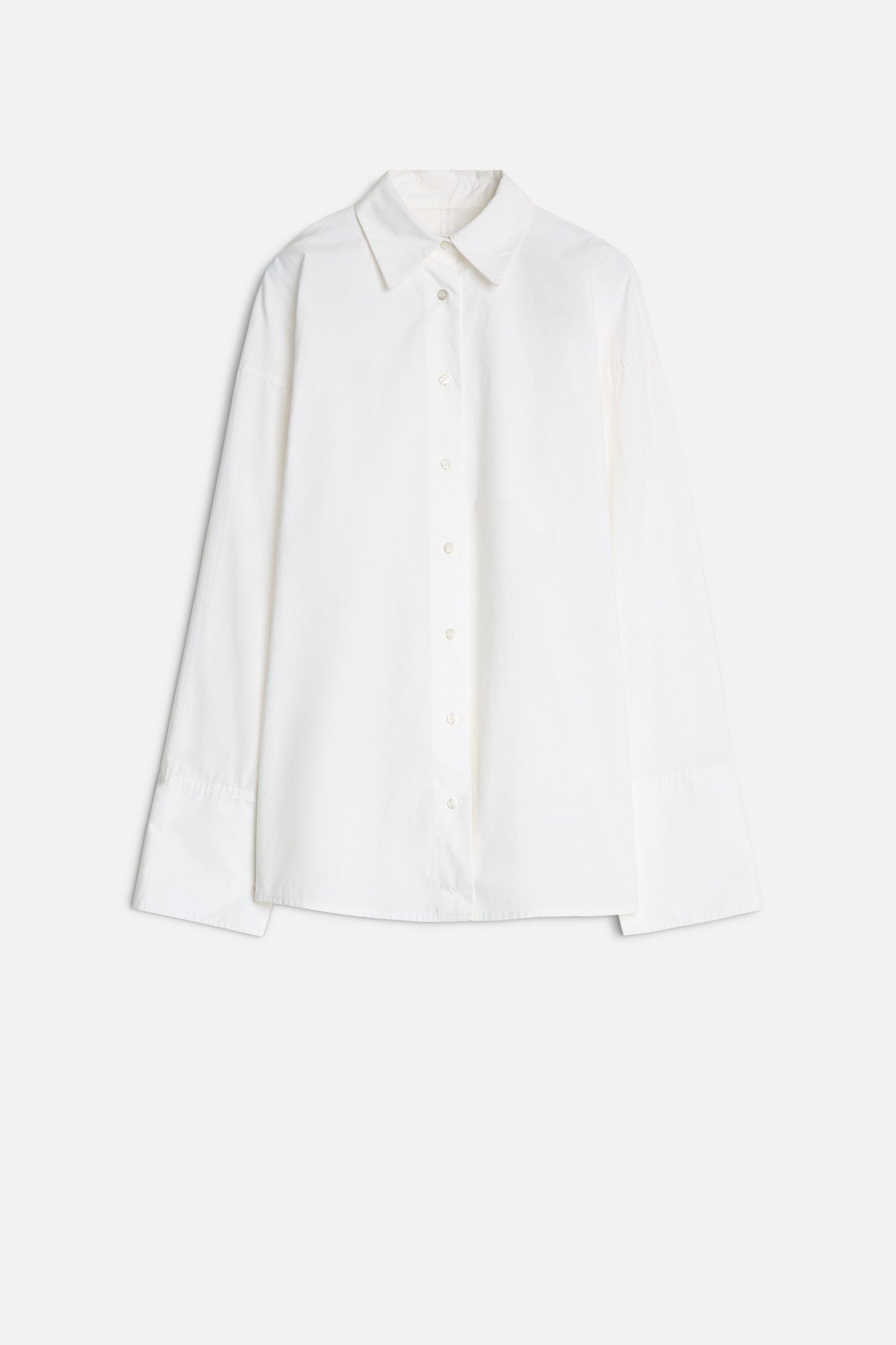 7-for-all-mankind-open-back-poplin-bluse-in-wei image 1