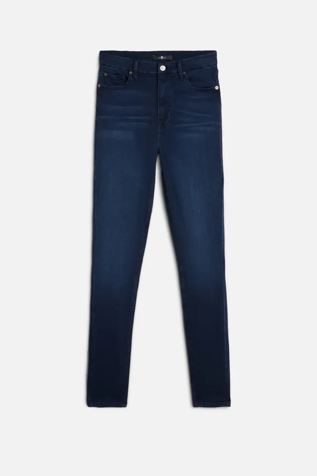 7-for-all-mankind-slim-illusion-high-waist-skinny-jeans-in-twilight-blue image 1