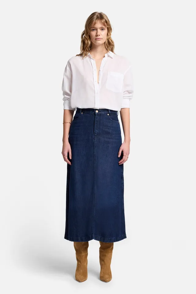 7-for-all-mankind-denim-lustre-midi-rock-in-stormy image 1