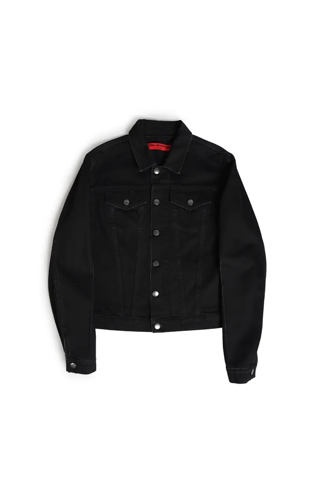 032c-boxy-denim-jacket-washed-black-fw25 image 1