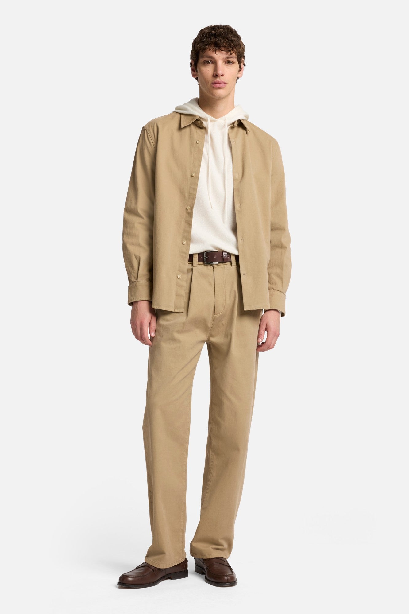 7-for-all-mankind-comfort-twill-pleated-trouser-herren-silver-mink image 2