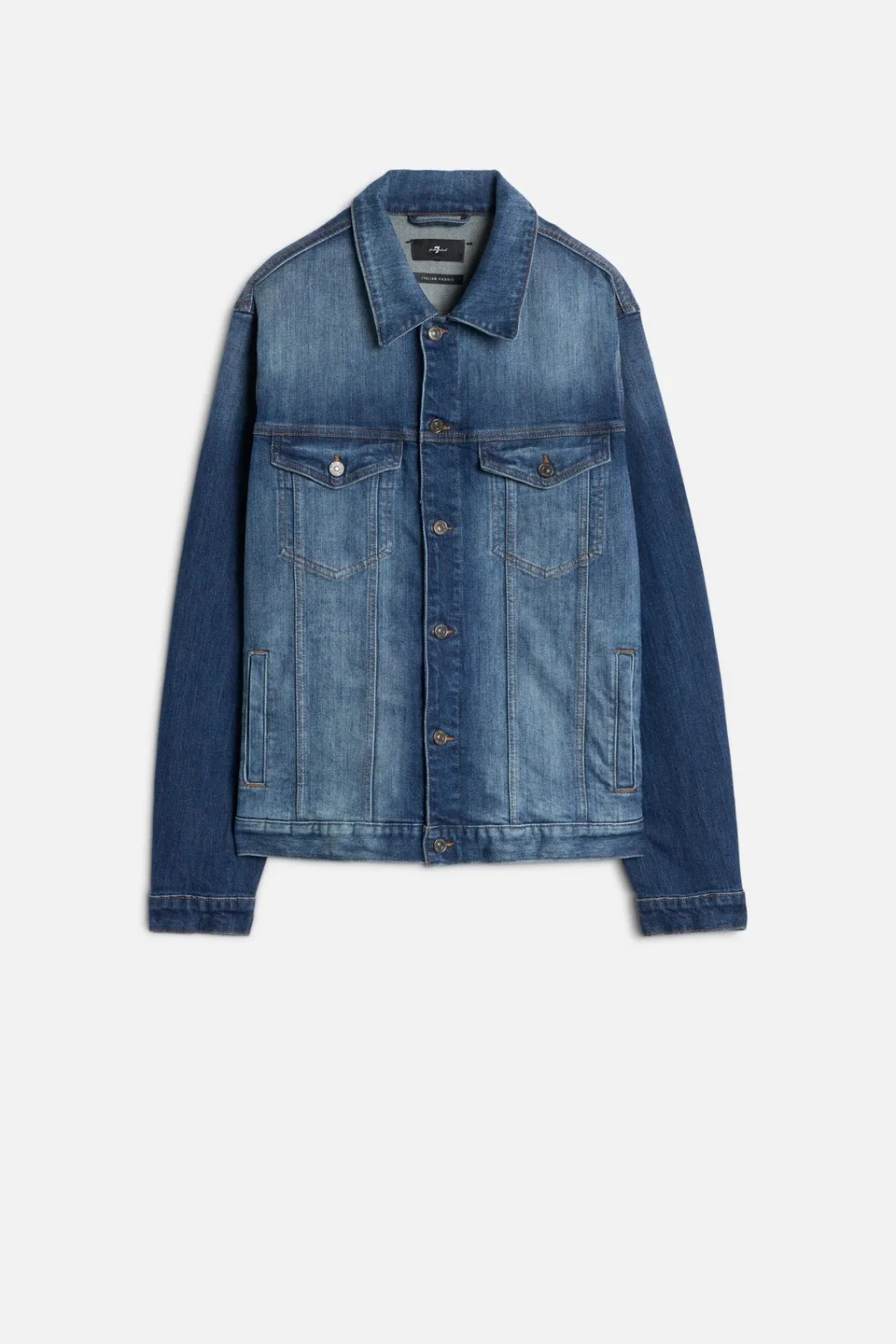 7-for-all-mankind-multicount-perfect-trucker-jacke-countless-herren image 1