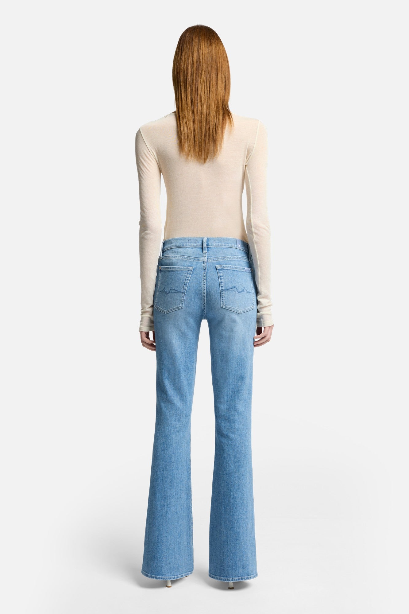 7-for-all-mankind-high-waist-ali-flare-jeans-bloom-damen image 5