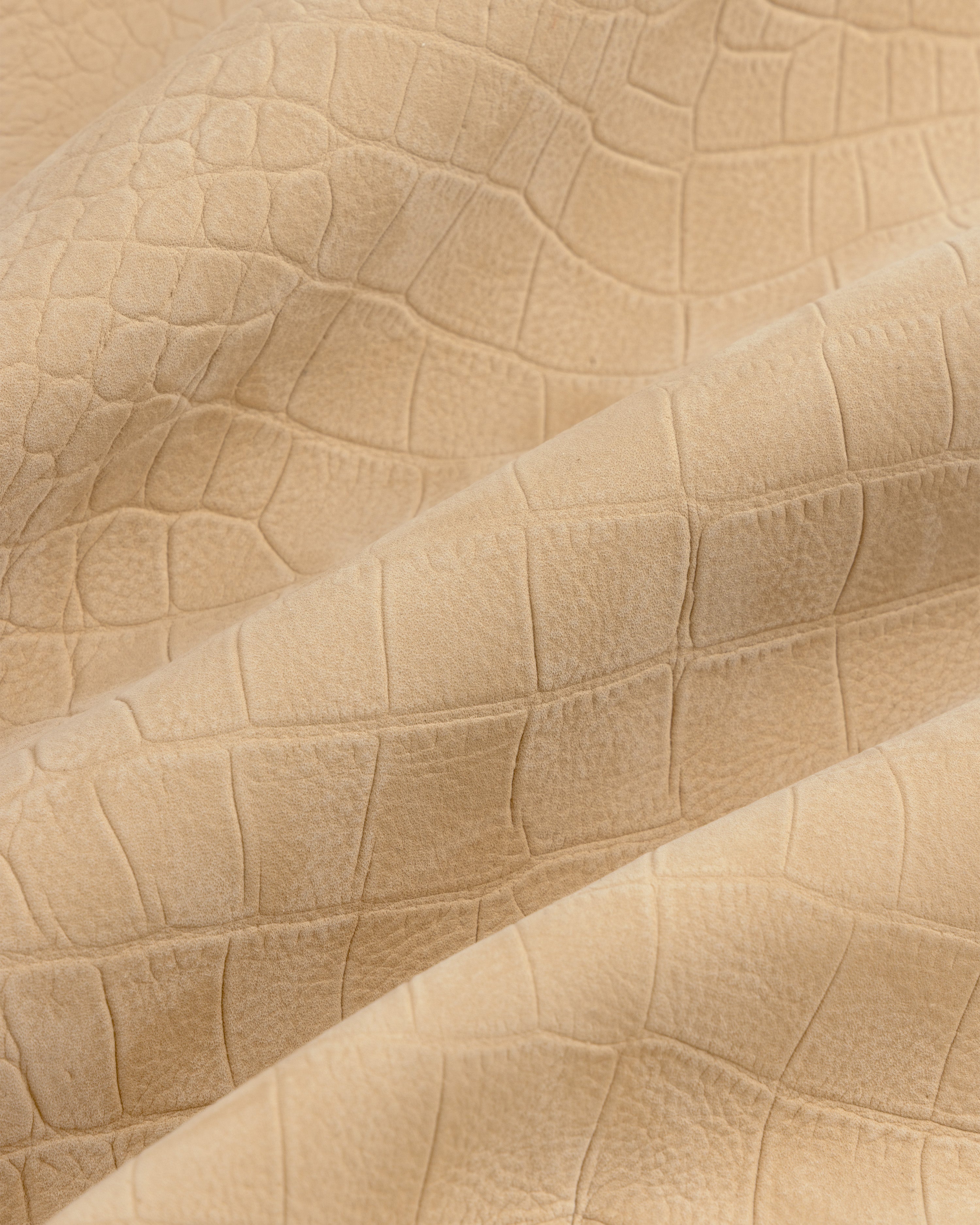 aim-leon-dore-croc-embossed-nubuck-bomber-jacket-tan image 8