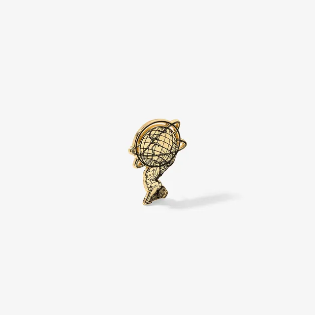 aim-leon-dore-graphic-pin-anstecker-gold-schwarz image 1