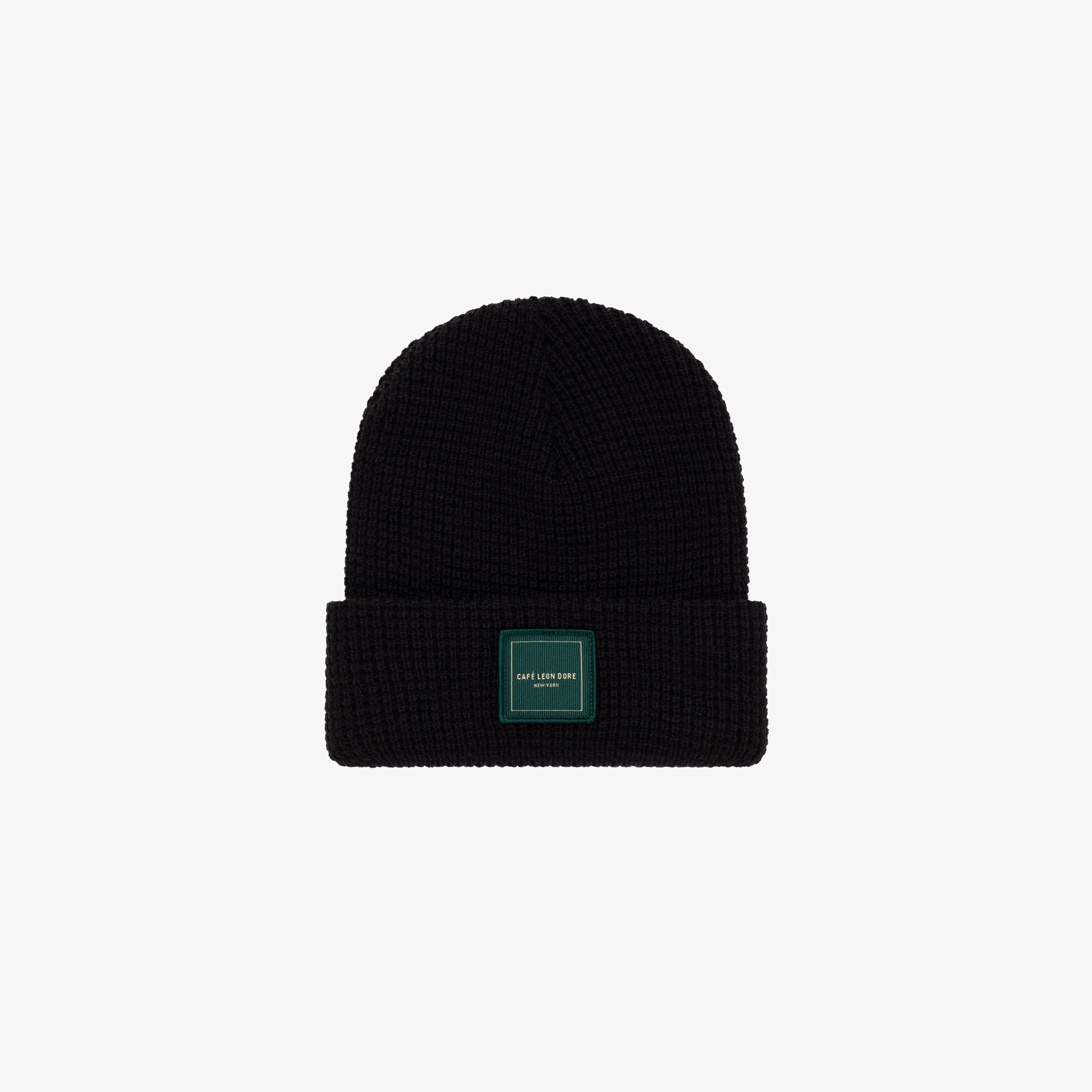 aim-leon-dore-caf-leon-dore-beanie-schwarz-one-size image 1