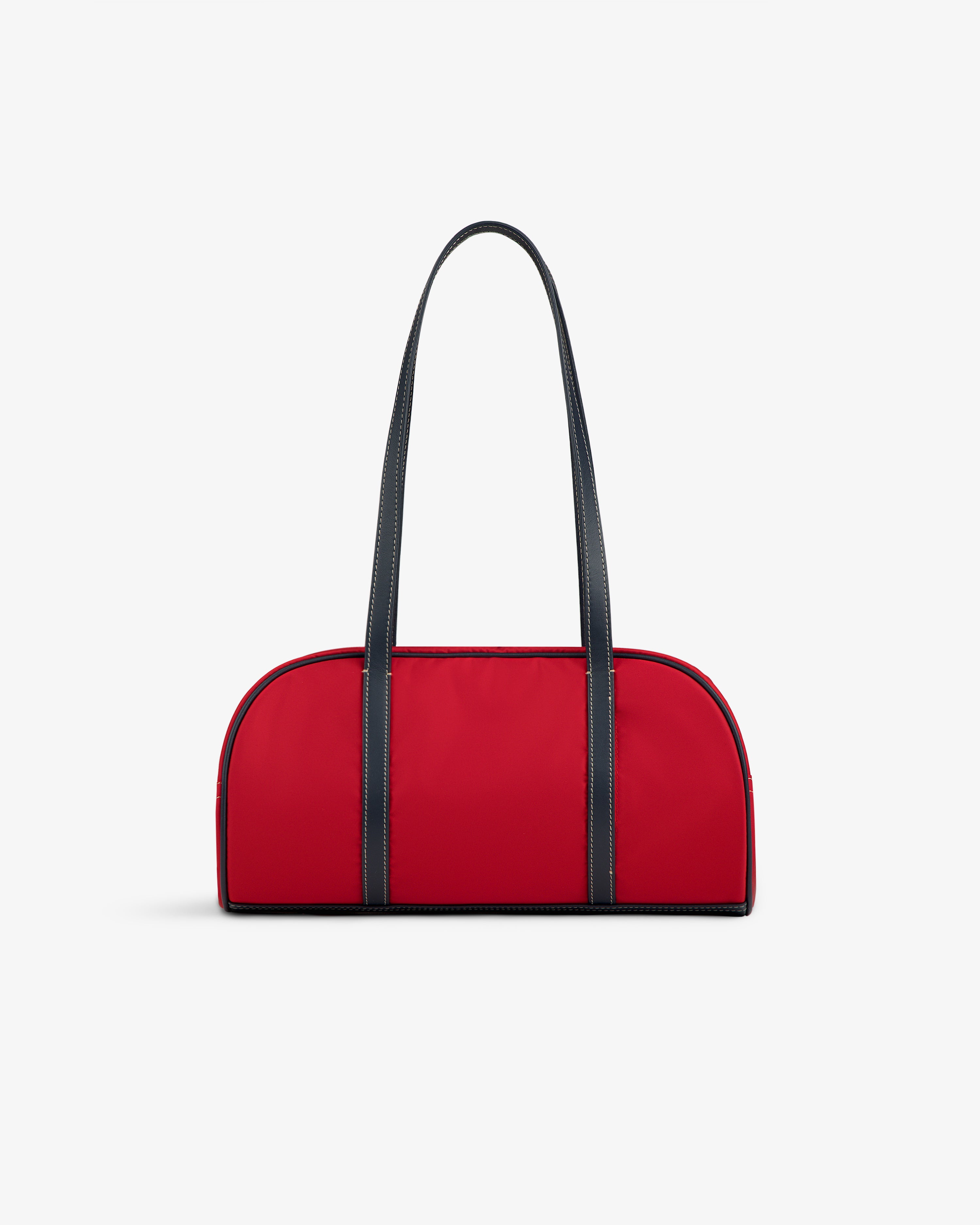 aim-leon-dore-mini-duffle-shoulder-bag-rot-navy-nylon-leder image 5