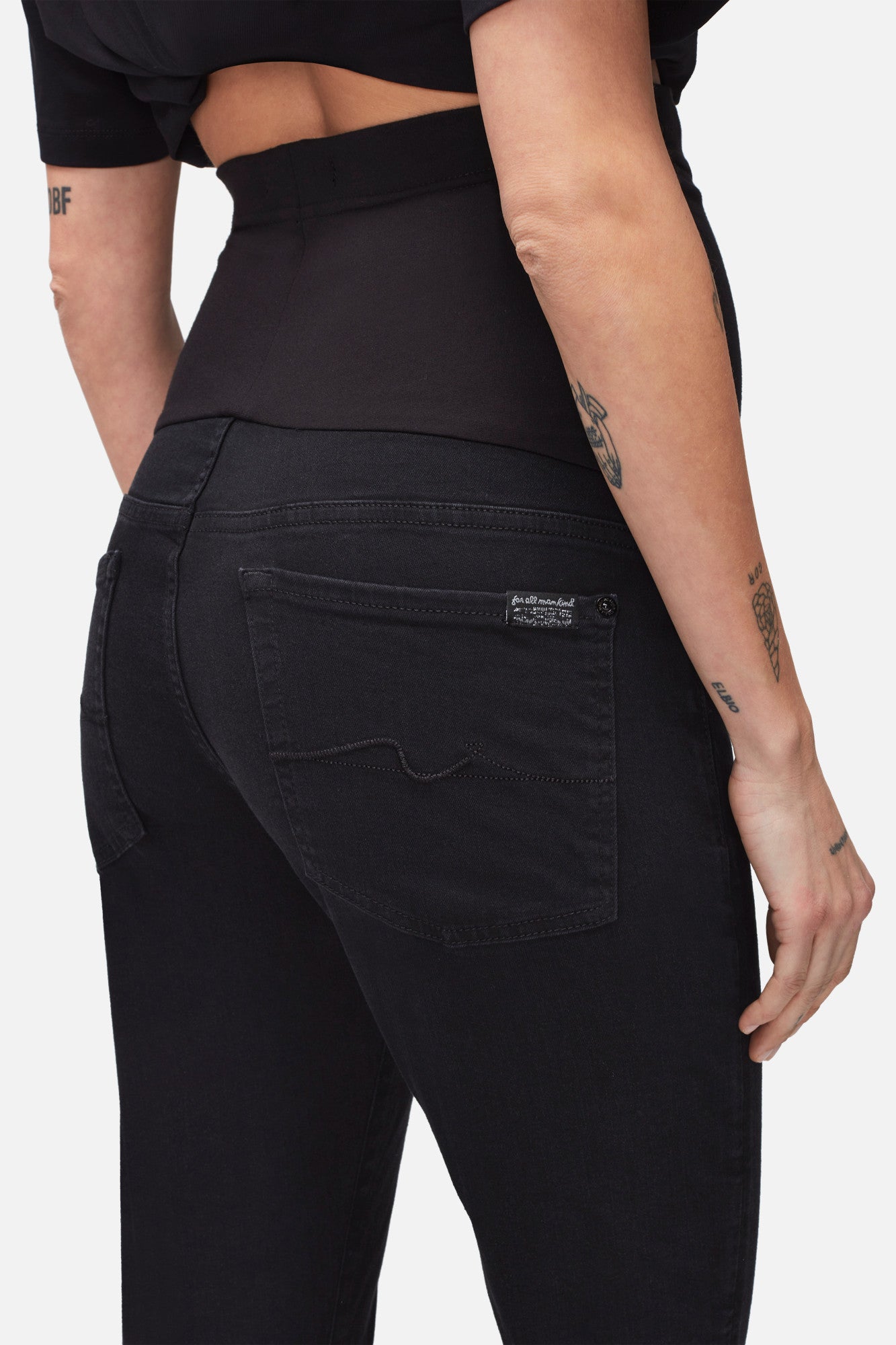 7-for-all-mankind-straight-maternity-umstandsjeans-luxe-gravity image 3