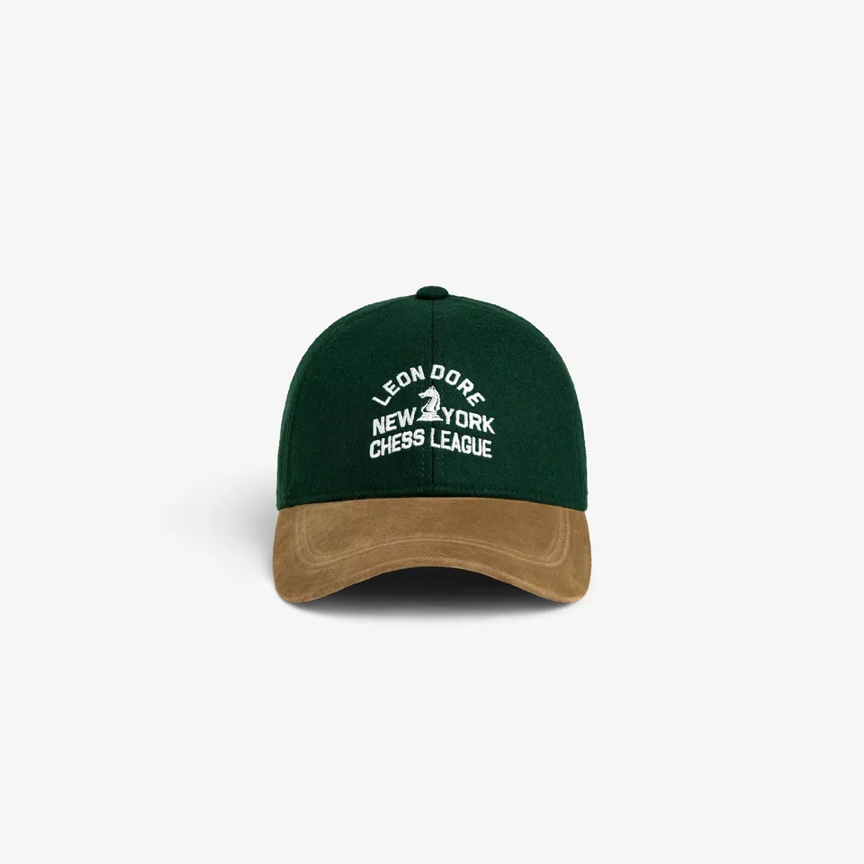 aim-leon-dore-triborough-chess-club-wool-hat-gr-n image 1