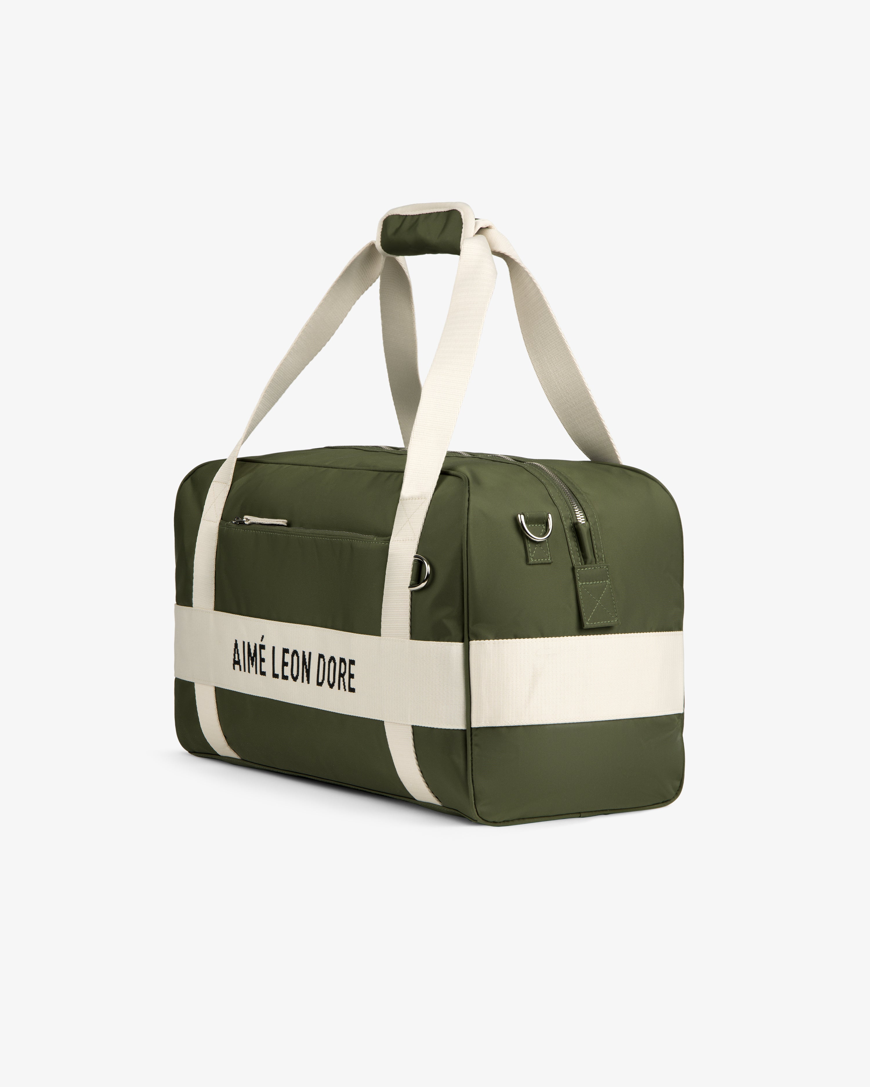 aim-leon-dore-nylon-duffle-bag-54cm-olive image 3