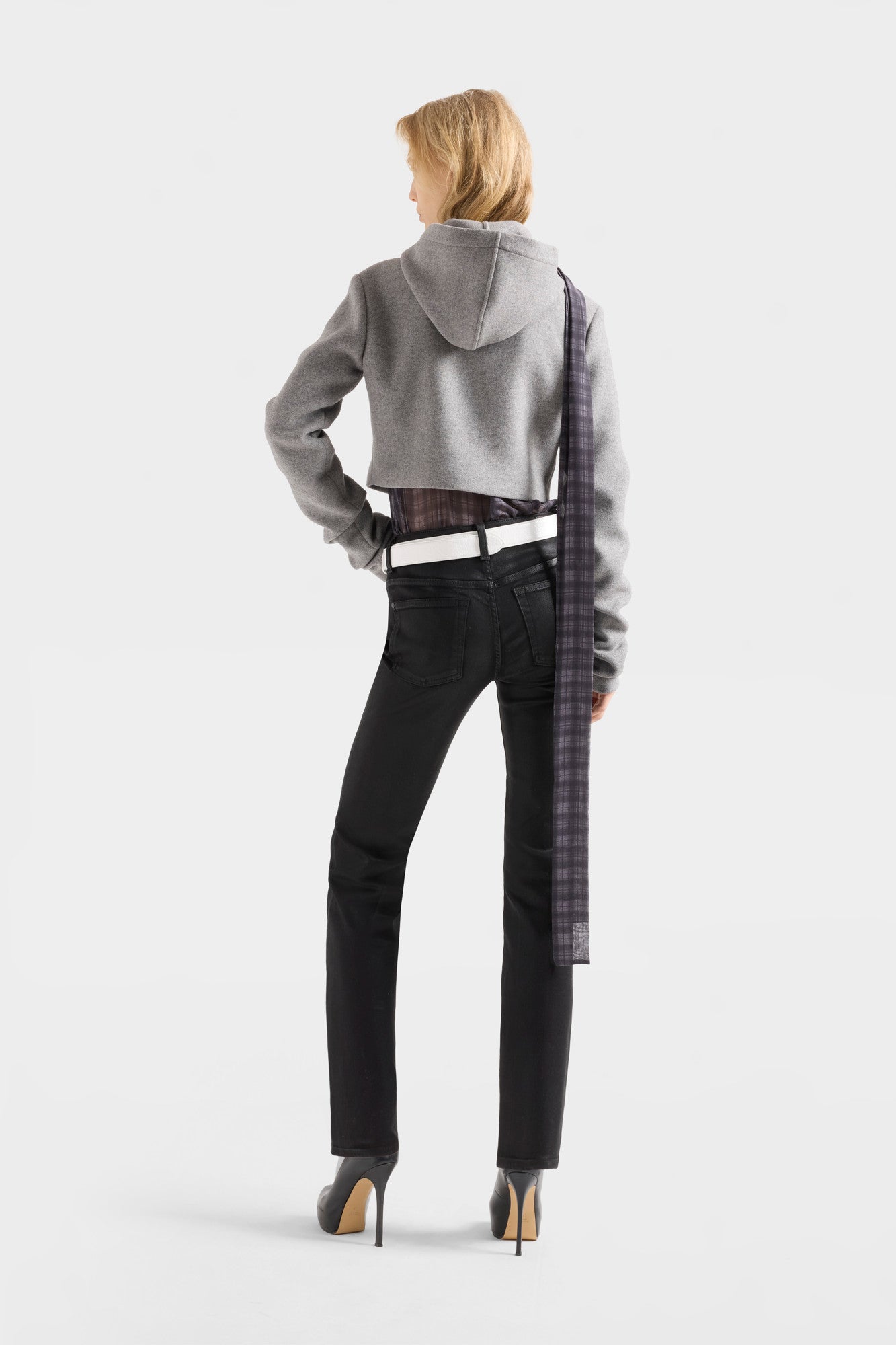 7-for-all-mankind-the-slim-coated-denim-black-damen-leder-look-jeans image 5