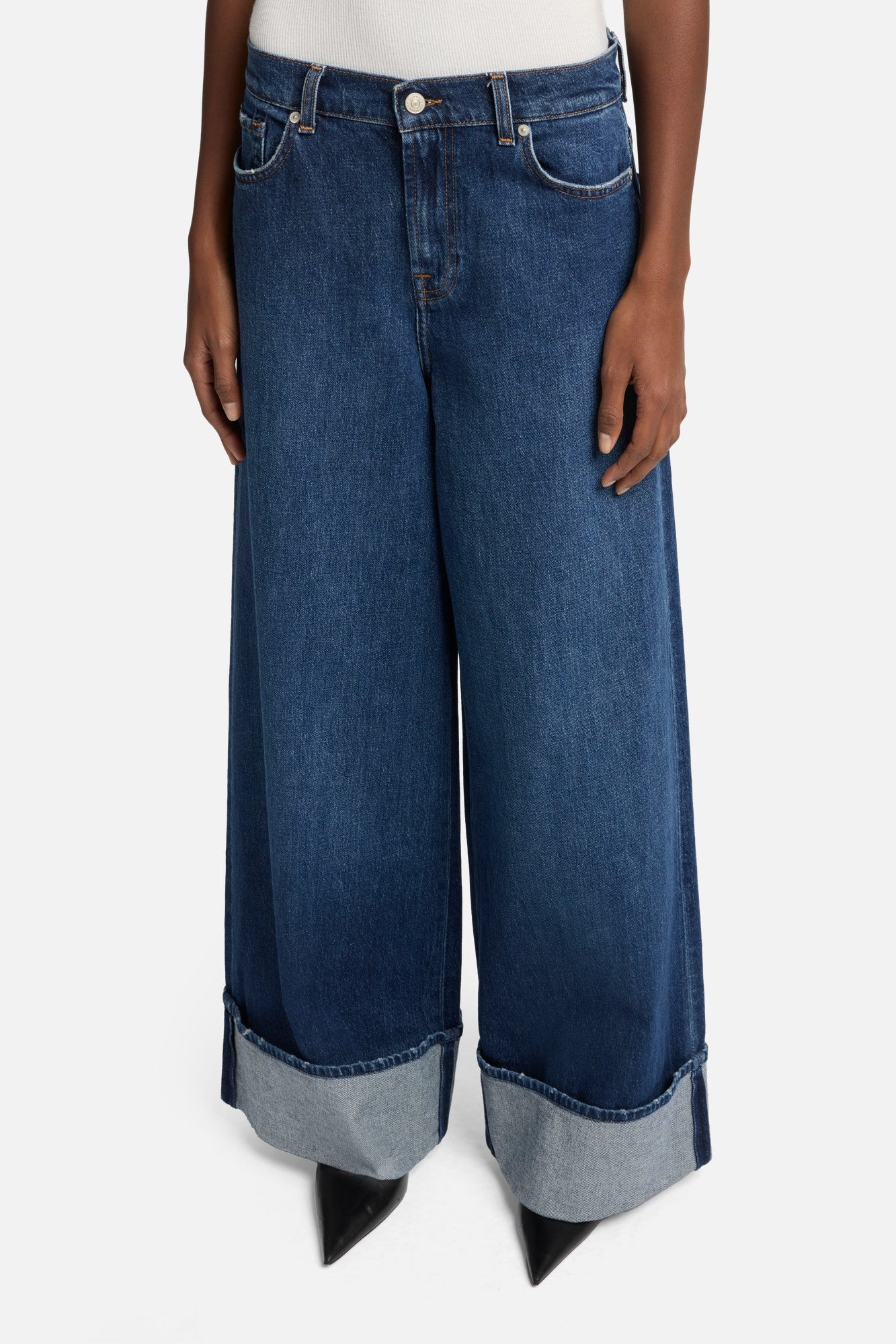 7-for-all-mankind-mankind-marie-wide-leg-jeans-damen-radar-cuffed image 4