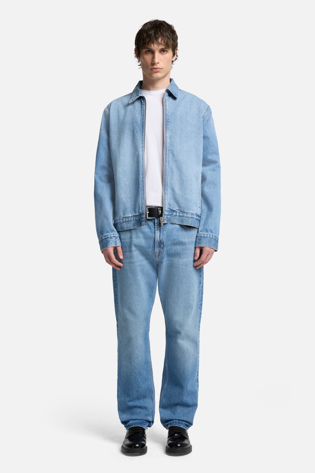 7-for-all-mankind-harrington-jacket-herren-denim-mason-hell image 2