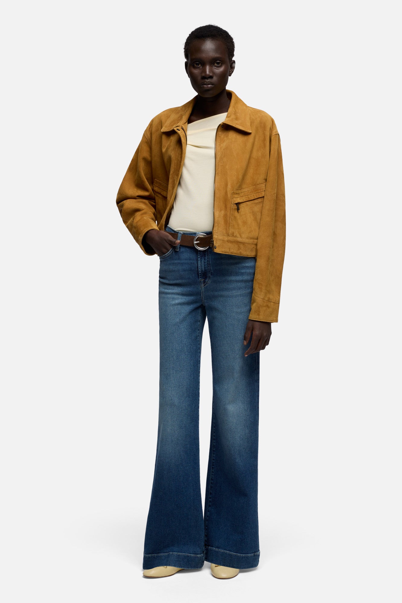 7-for-all-mankind-modern-dojo-flare-jeans-damen-in-luxe-vintage-tide-break image 2