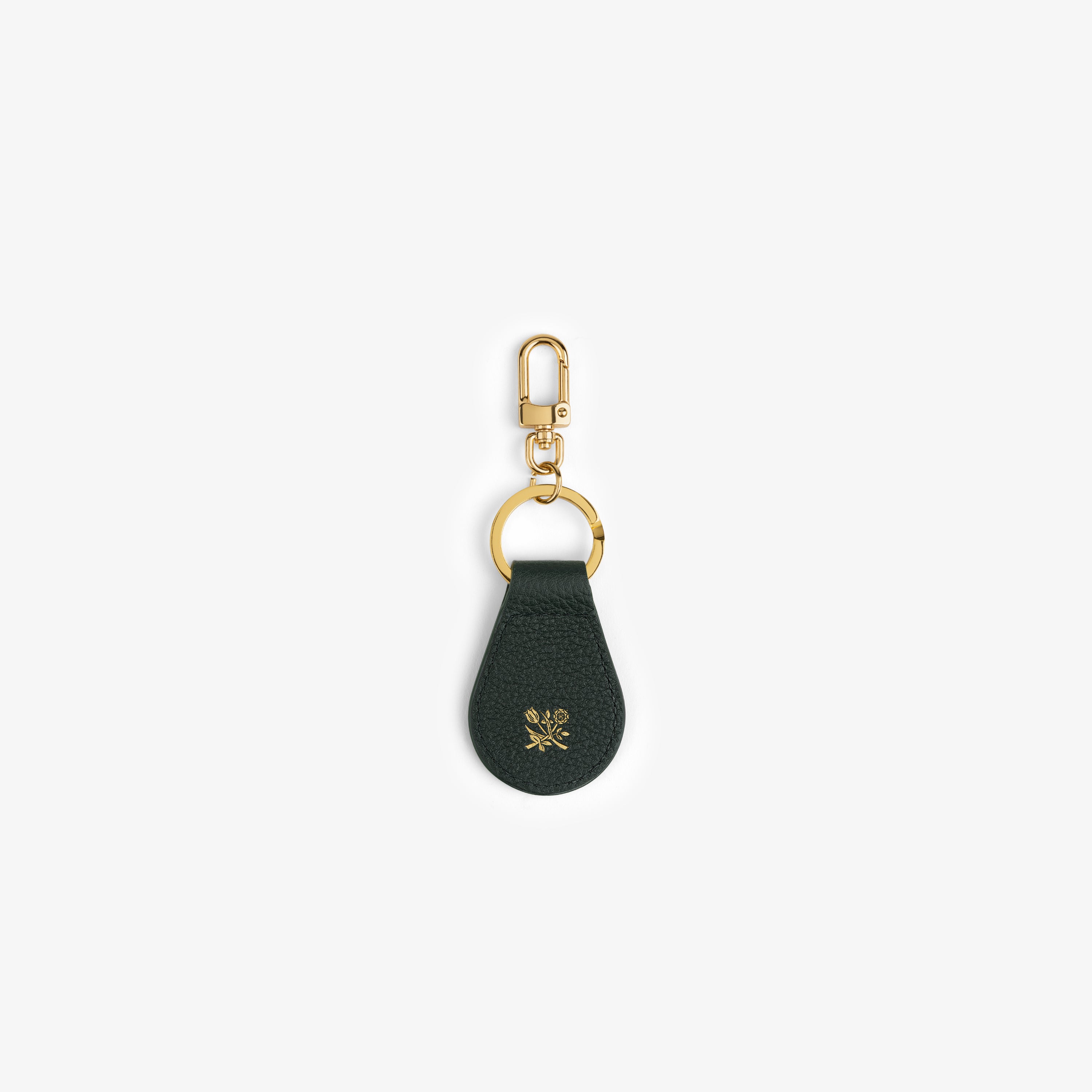 aim-leon-dore-leather-key-fob-gr-n-kalbsleder image 1