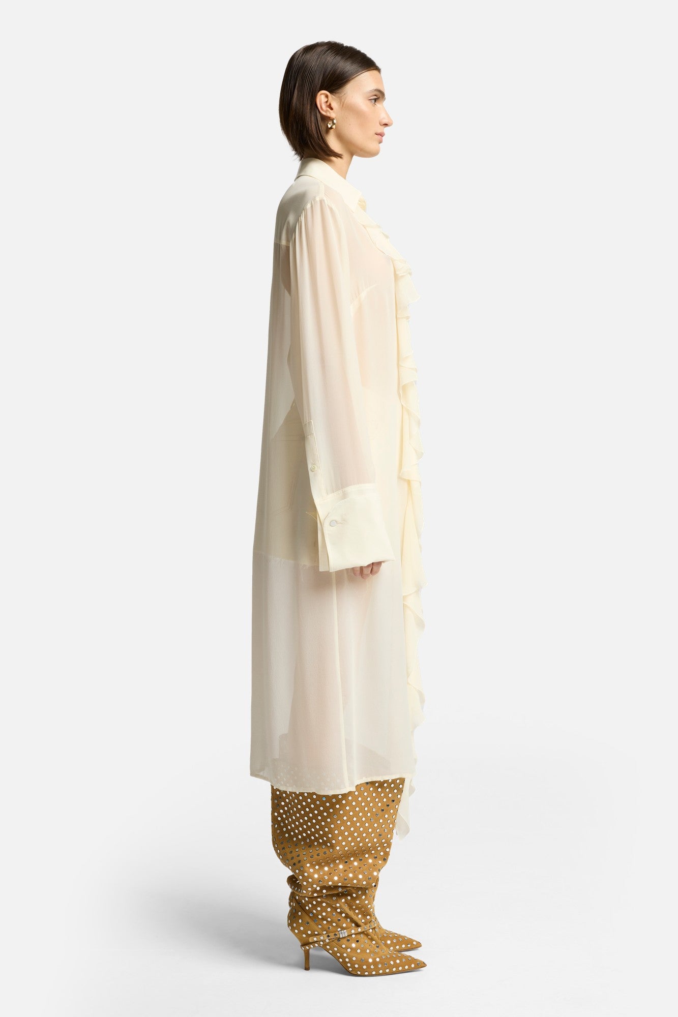 7-for-all-mankind-silk-ruffle-kleid-solitary-star-seide image 6