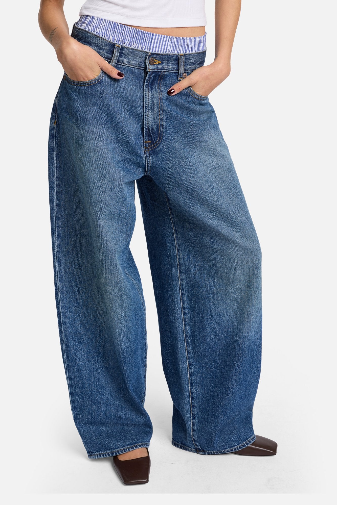 7-for-all-mankind-the-baggy-damen-jeans-jasper-wide-leg-rigid image 4