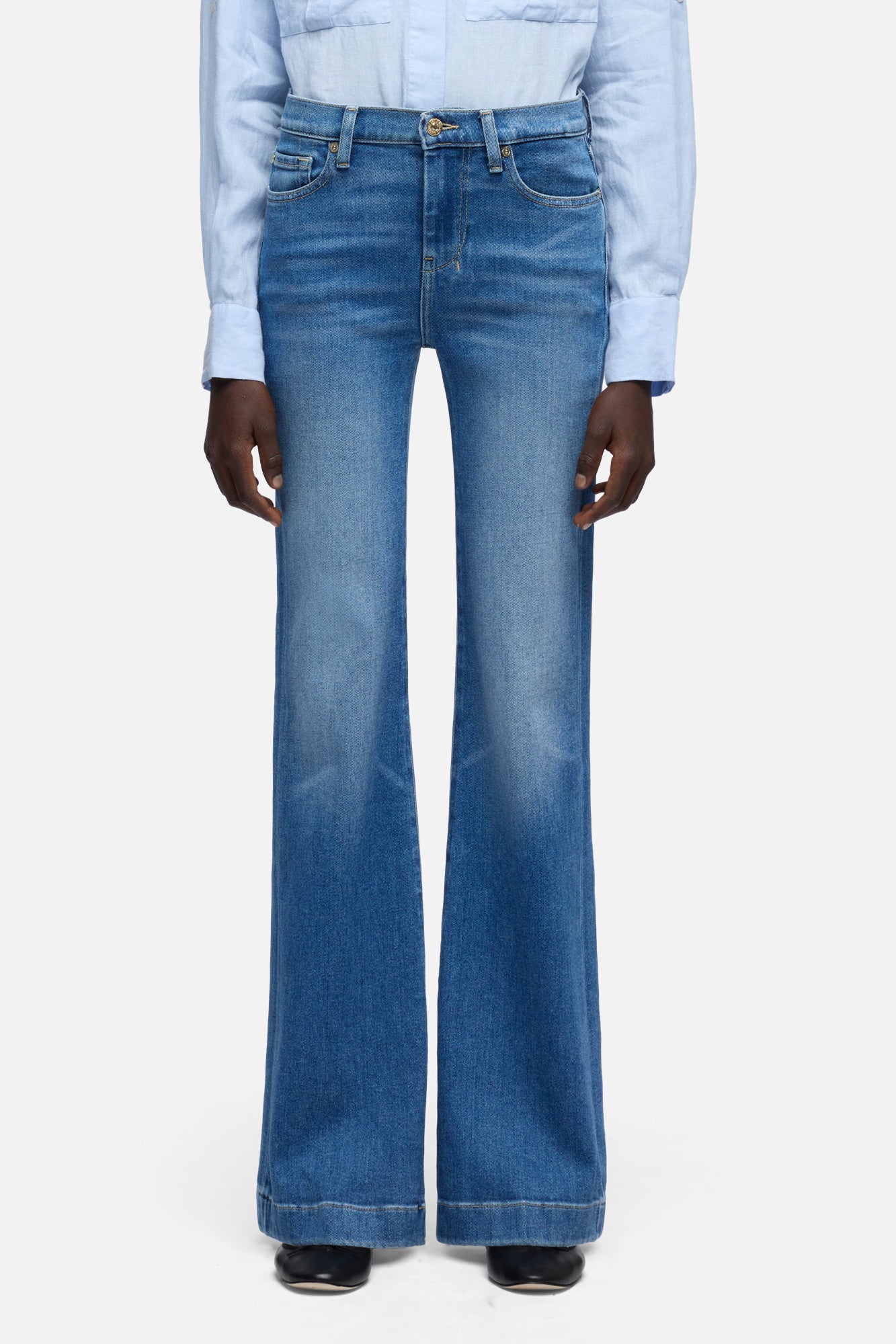 7-for-all-mankind-dojo-jeans-slim-illusion-coastline-damen-flare-medium-wash image 3