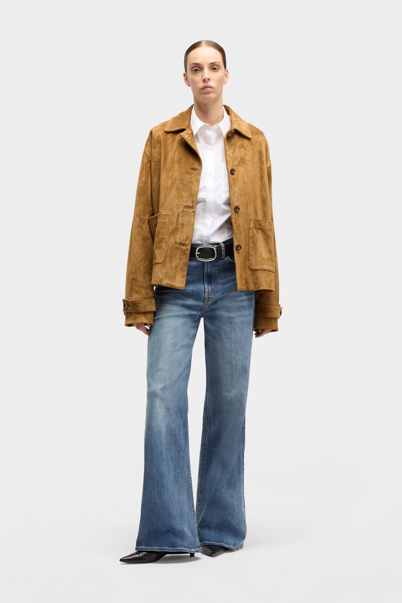 7-for-all-mankind-poplin-fitted-shirt-white-damen image 2