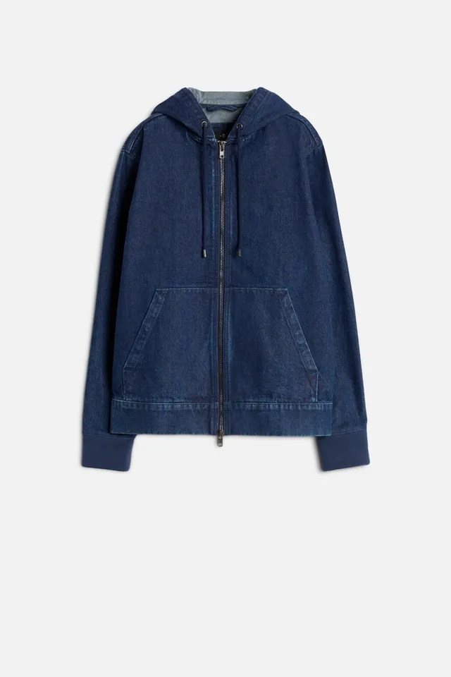 7-for-all-mankind-utility-denim-hoodie-herren-carpenter-blue image 1