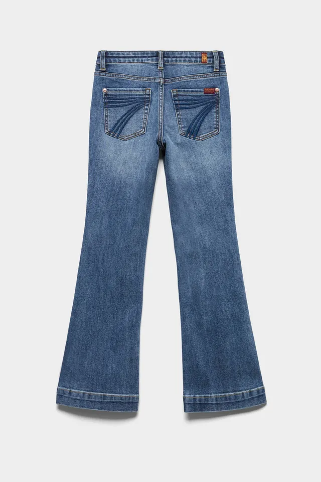 7-for-all-mankind-girls-mini-dojo-flare-jeans-slim-illusion-authentic-light image 1