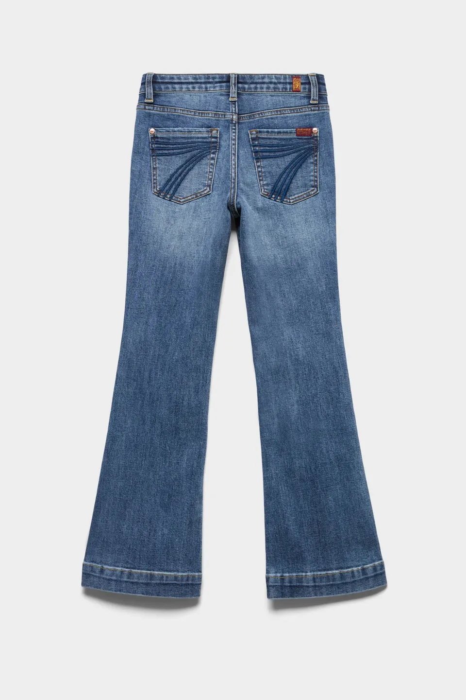 7-for-all-mankind-girls-mini-dojo-flare-jeans-slim-illusion-authentic-light image 1