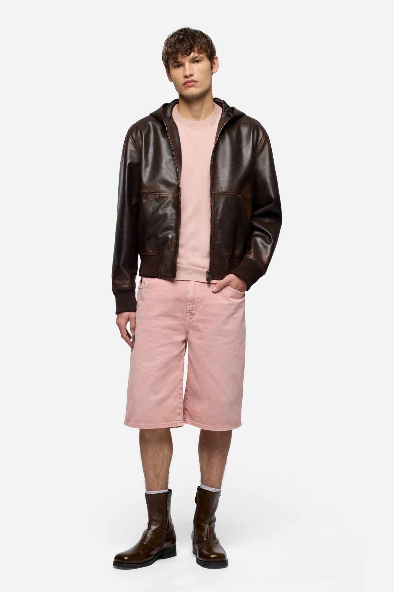 7-for-all-mankind-classic-short-sleeve-sweater-cotton-rose image 2