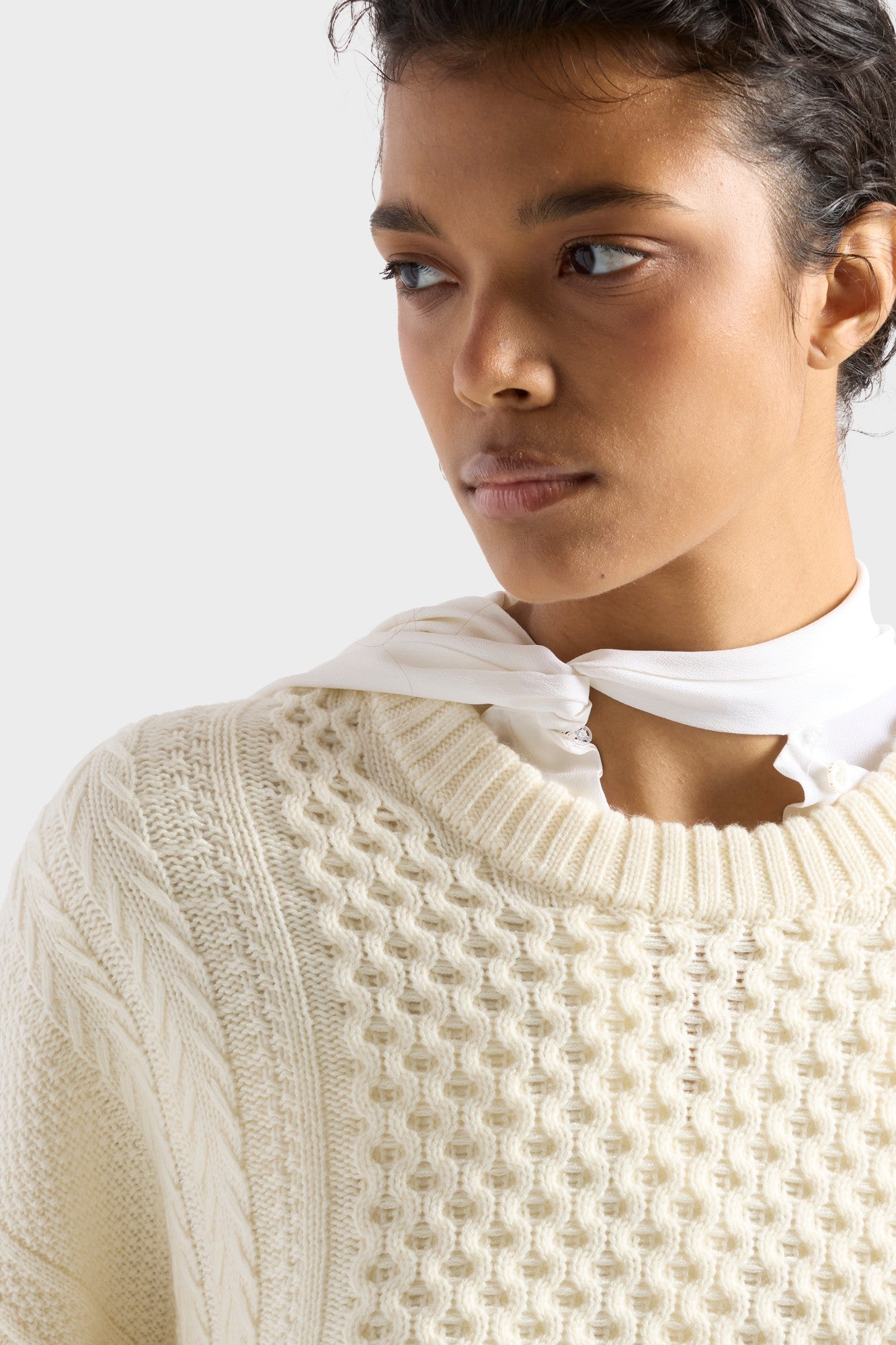 7-for-all-mankind-fisherman-crewneck-sweater-merino-wool-ecru image 4