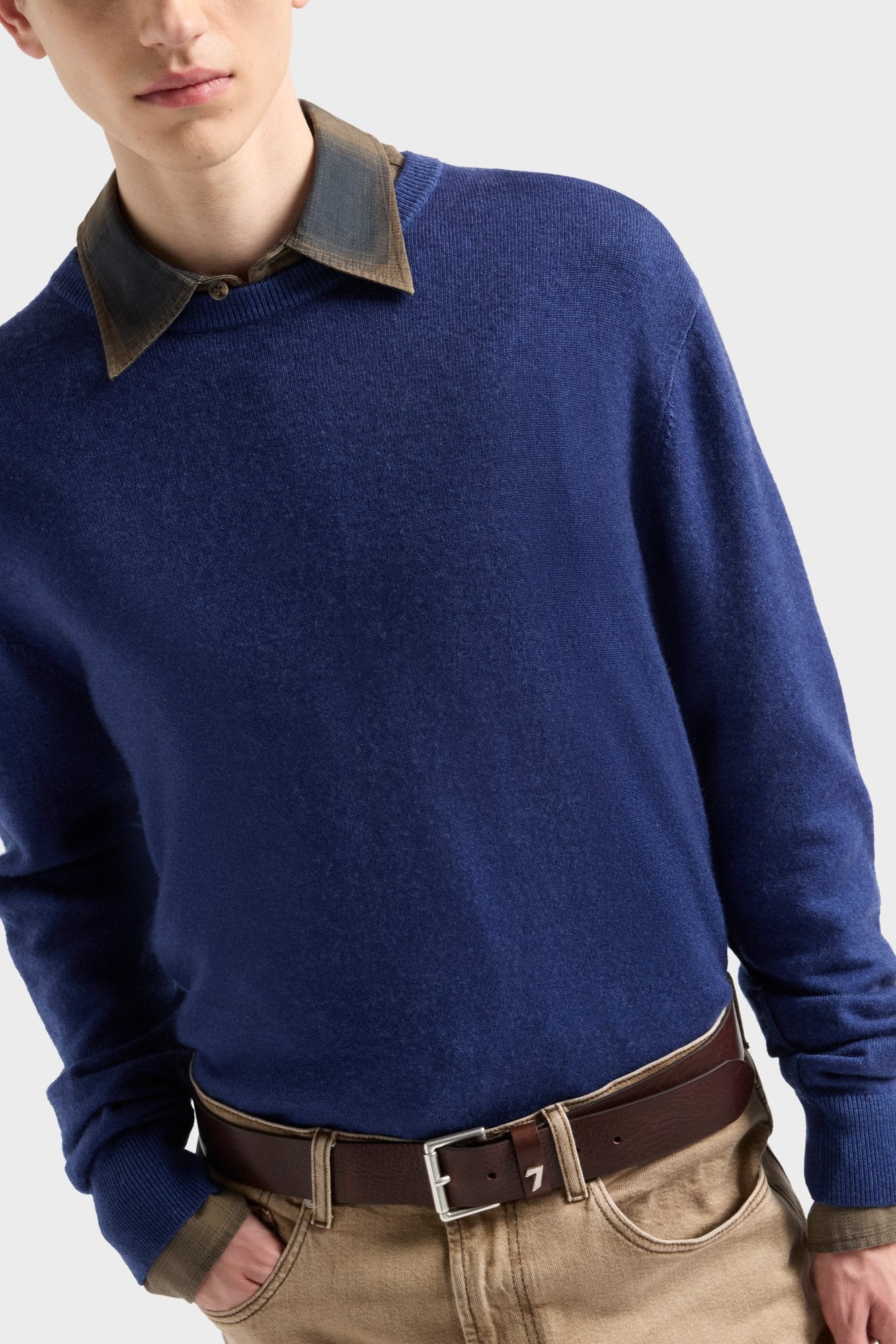 7-for-all-mankind-crewneck-sweater-wool-lapis-herren image 6