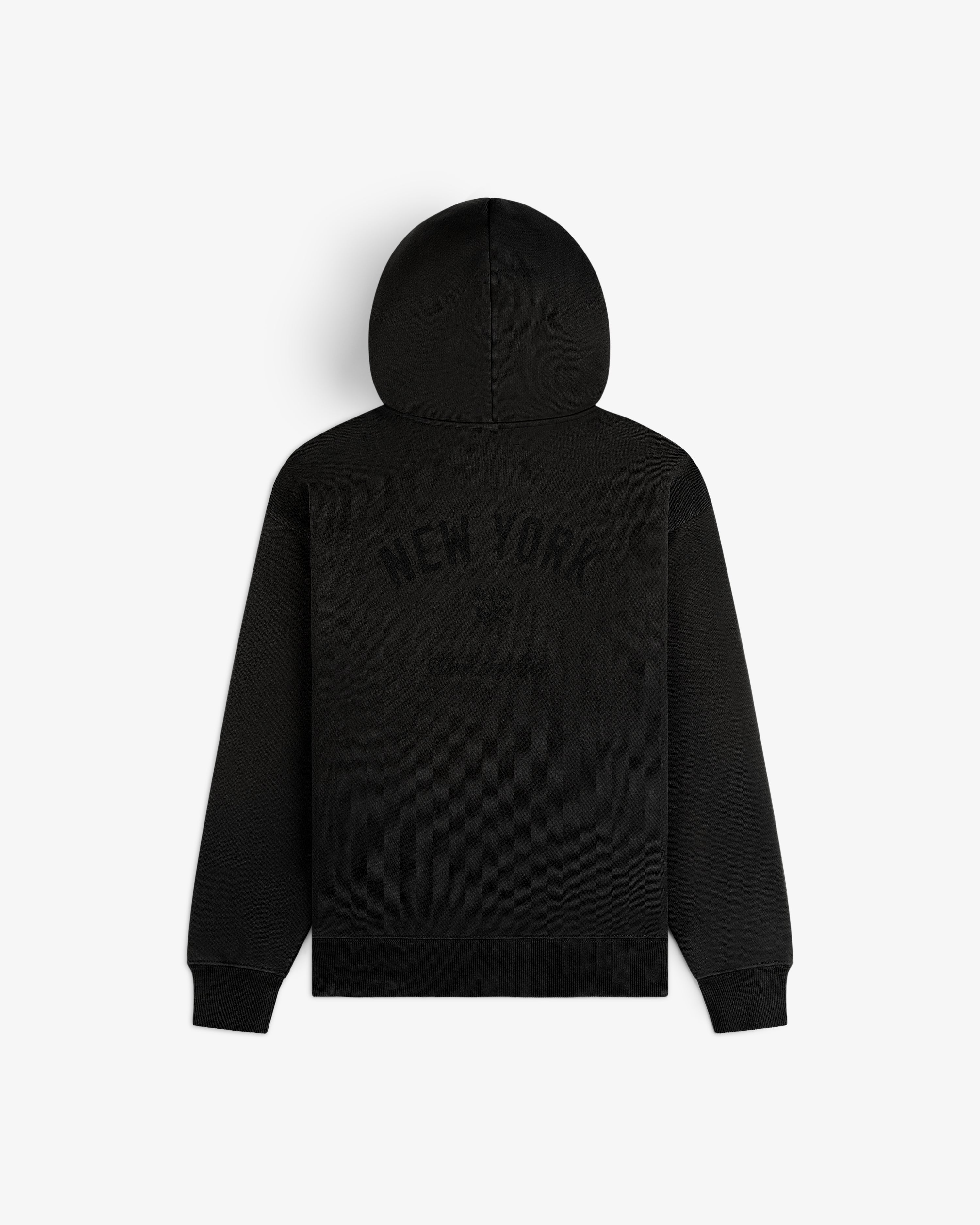aim-leon-dore-yankees-washed-full-zip-hoodie-schwarz image 3