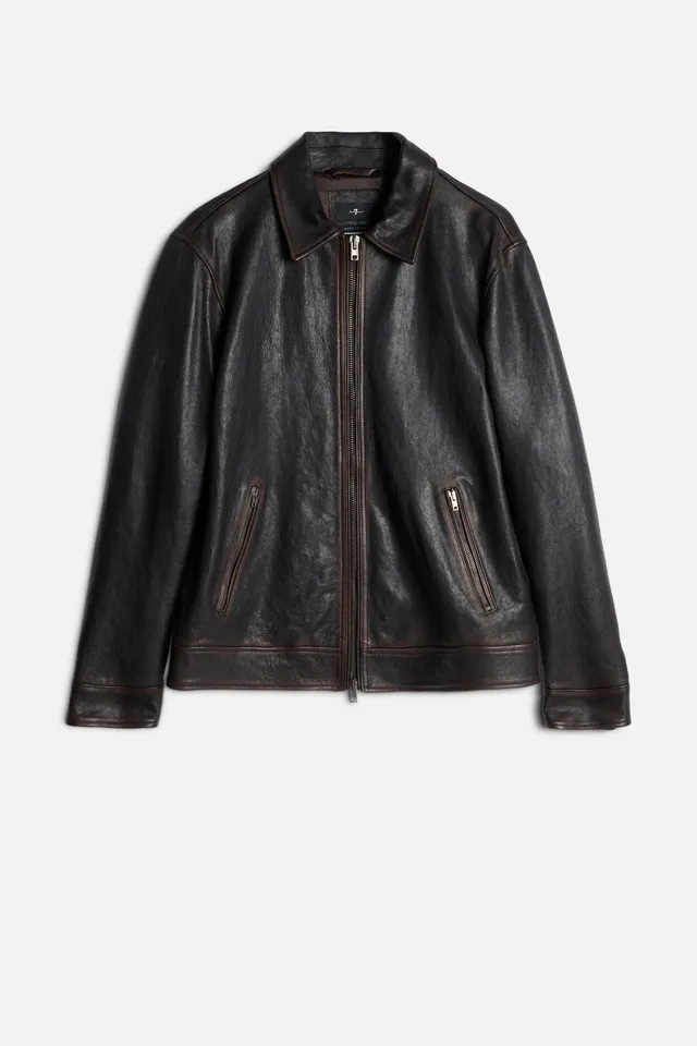 7-for-all-mankind-leather-harrington-jacke-herren-vintage-leather image 1
