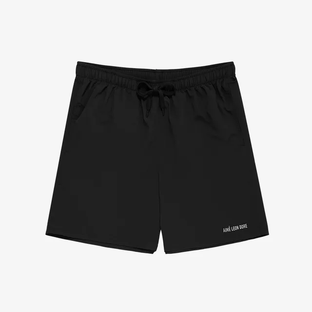 aim-leon-dore-core-nylon-short-black-shorts image 1