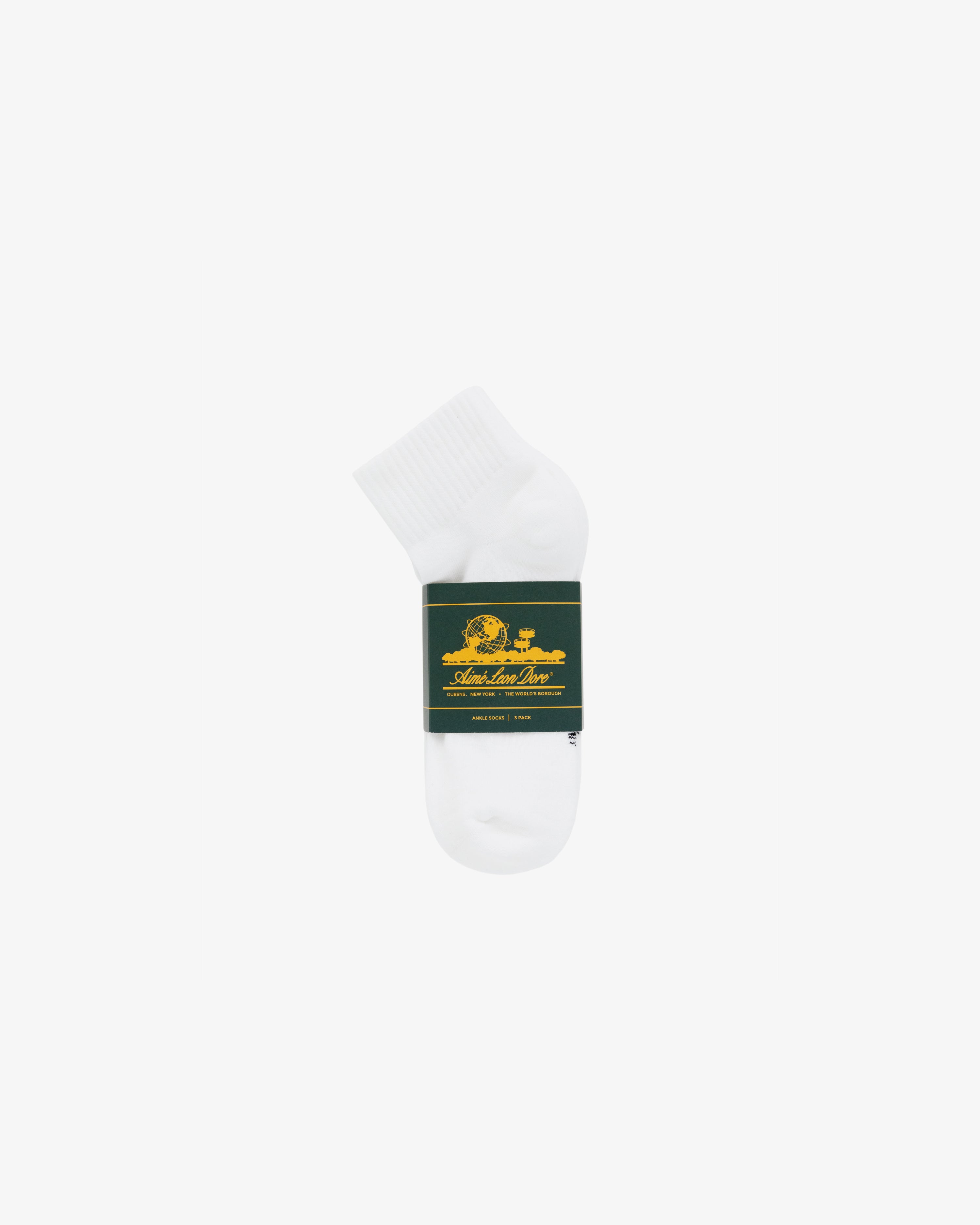 aim-leon-dore-ankle-sock-3-pack-socken-wei image 5
