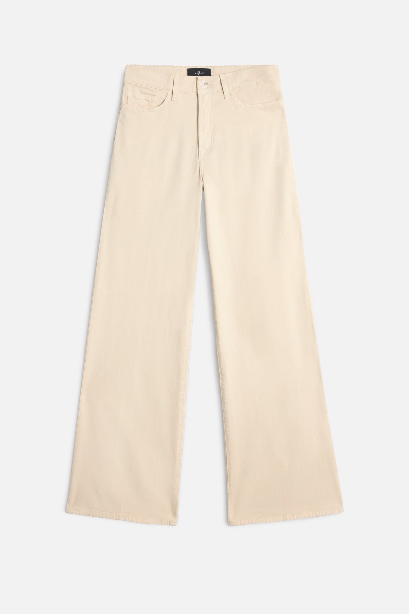 7-for-all-mankind-comfort-twill-lotta-wide-leg-hose-creme-damen image 1