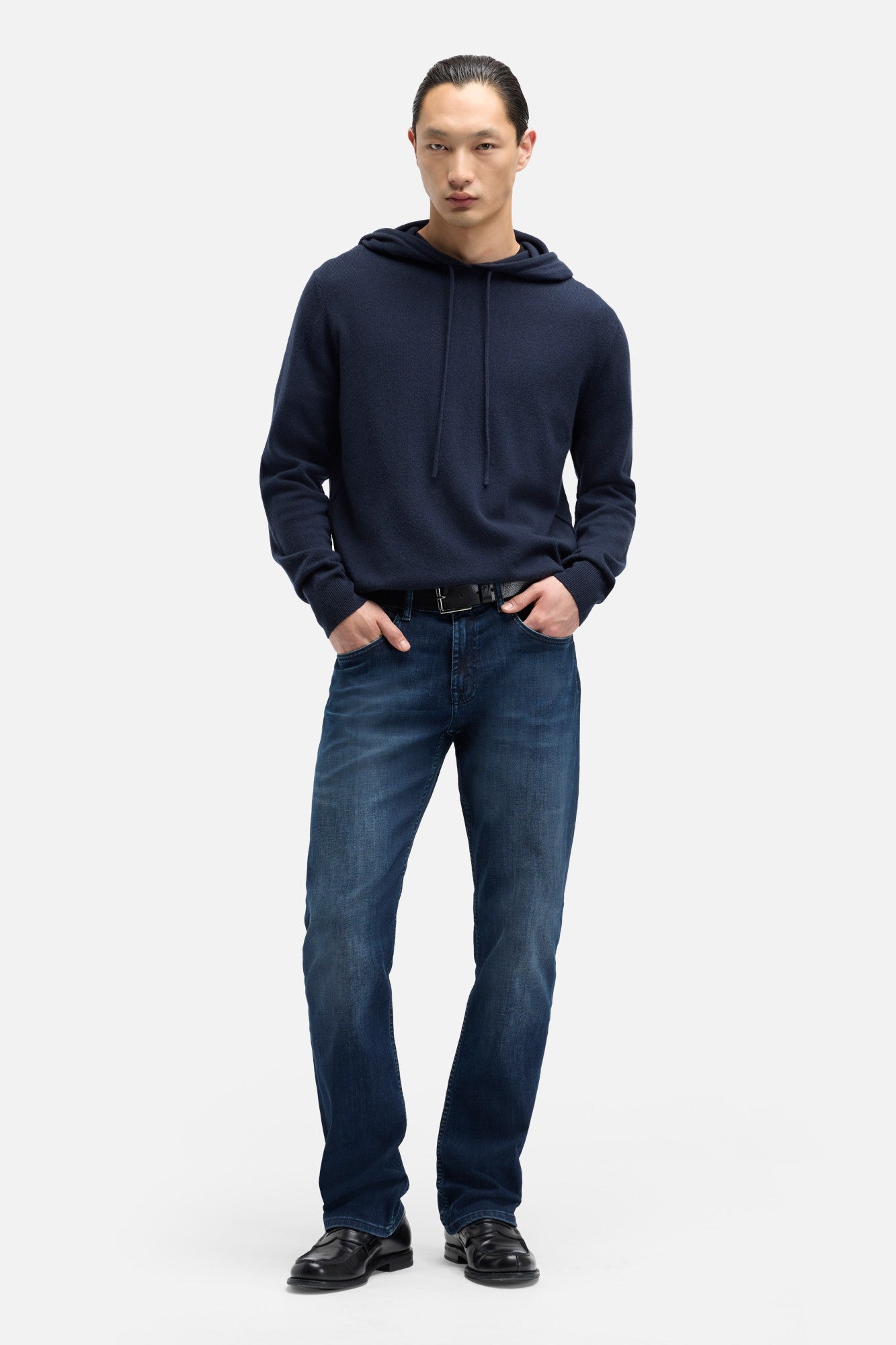 7-for-all-mankind-the-straight-dark-blue-herren-jeans image 2