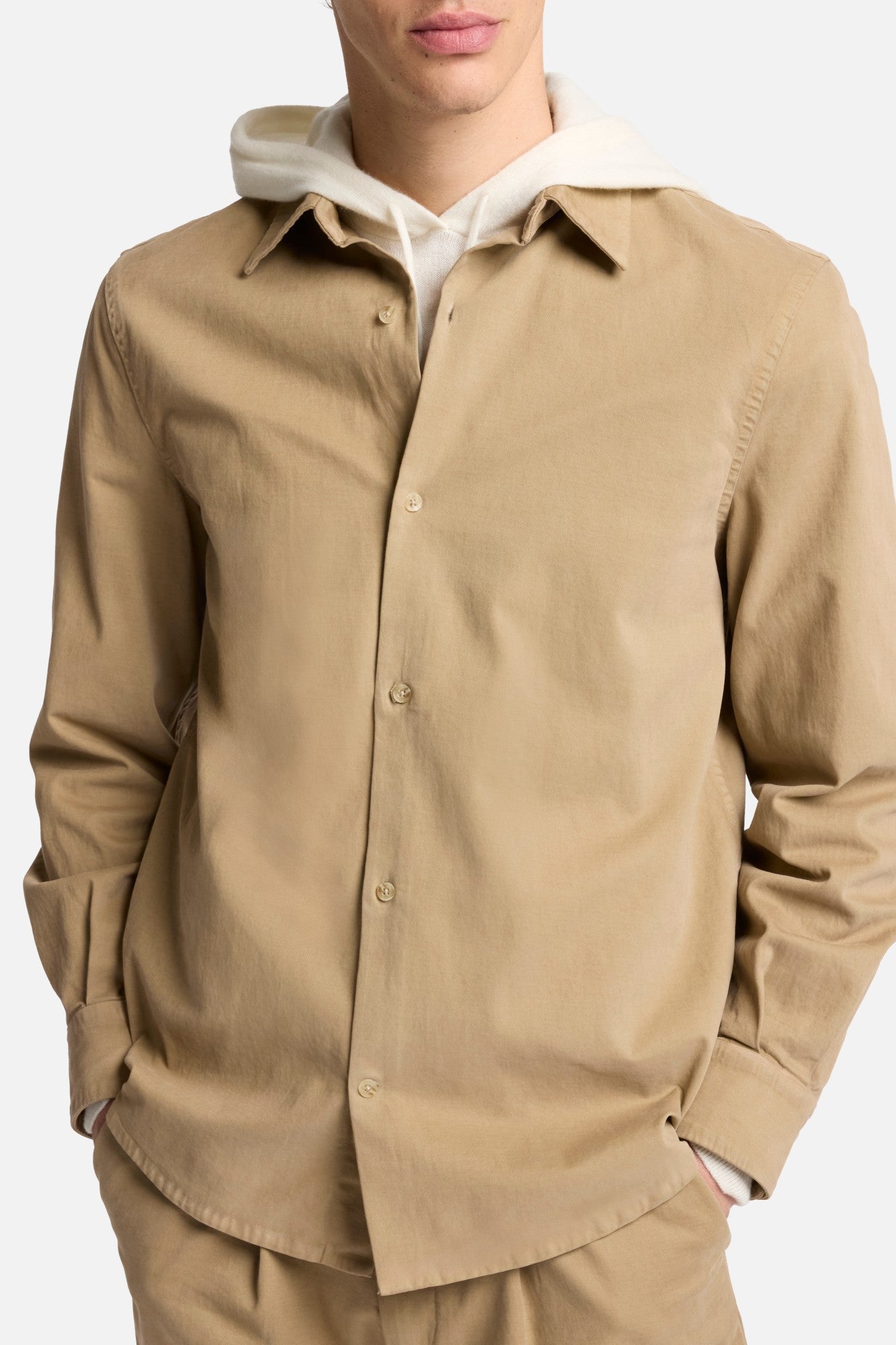 7-for-all-mankind-comfort-twill-button-up-hemd-silver-mink image 4