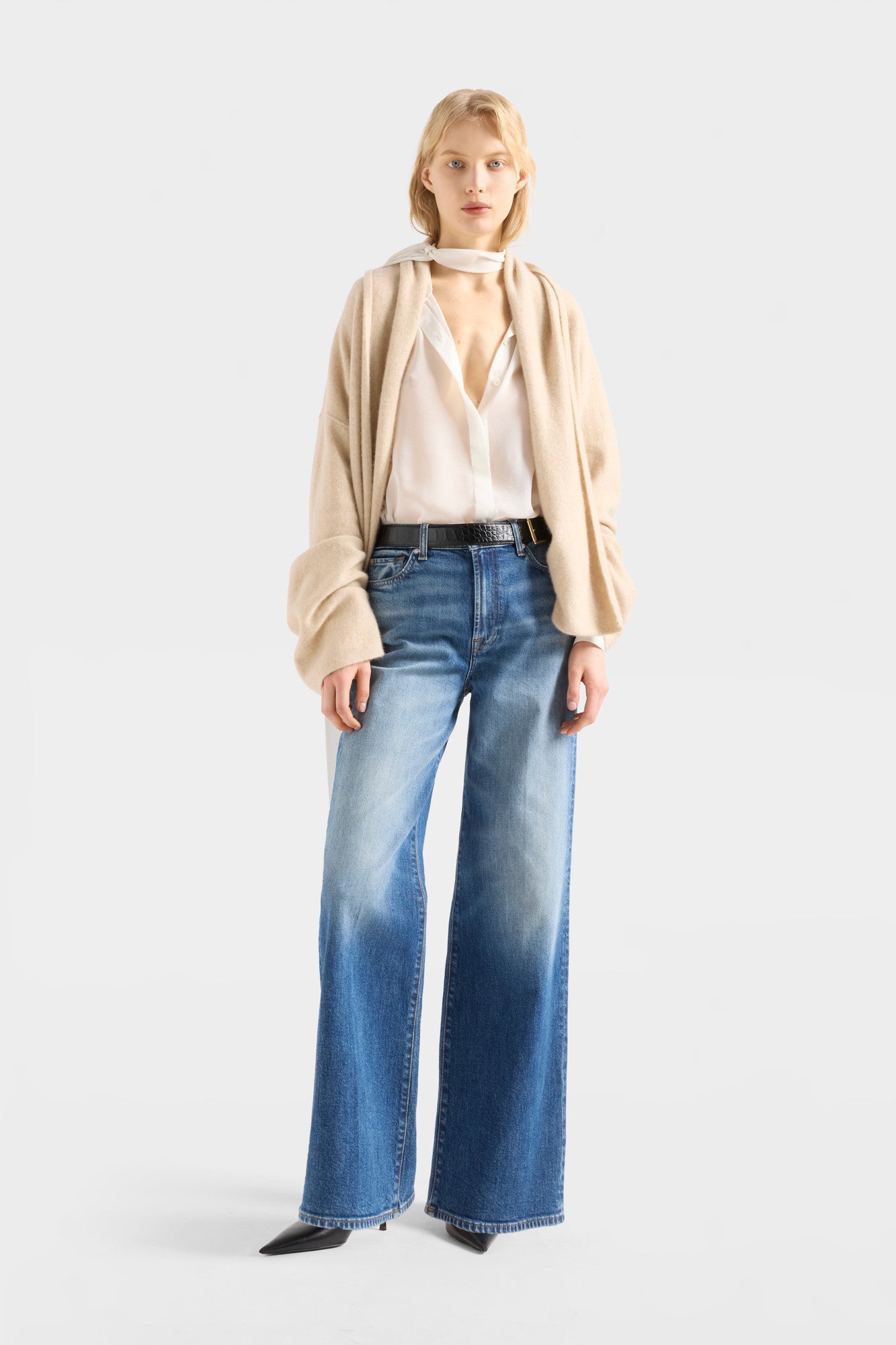 7-for-all-mankind-shawl-cardigan-kaschmir-cardigan-birch image 2