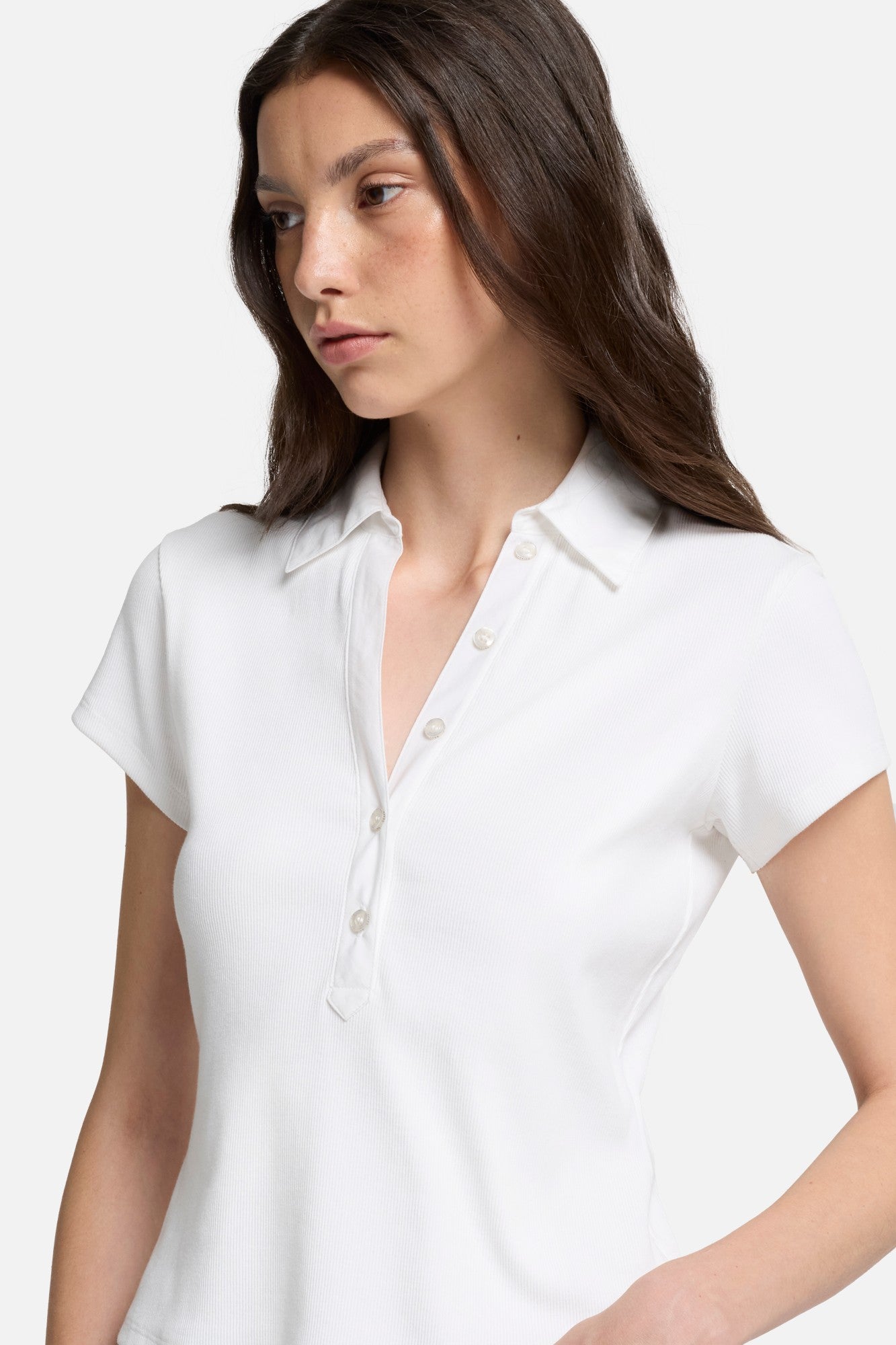 7-for-all-mankind-ribbed-henley-polo-optical-white-damen image 4