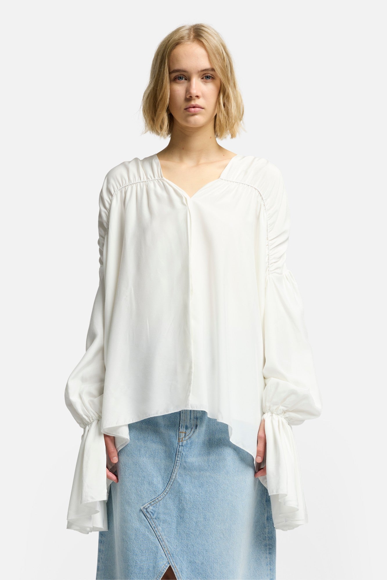 7-for-all-mankind-silk-blend-ariel-shirt-wei-seiden-bluse-damen image 3