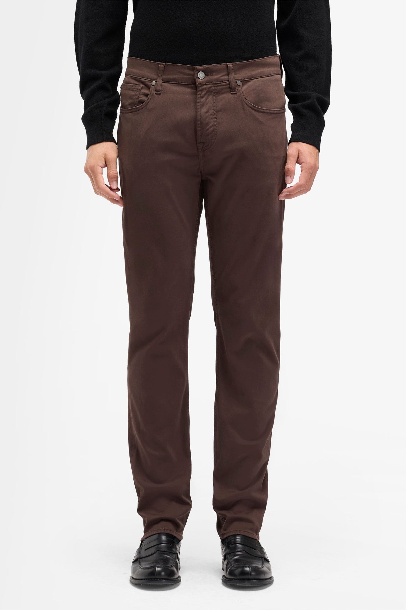 7-for-all-mankind-slimmy-sateen-hose-herren-luxe-performance-coffee-bean-braun image 3